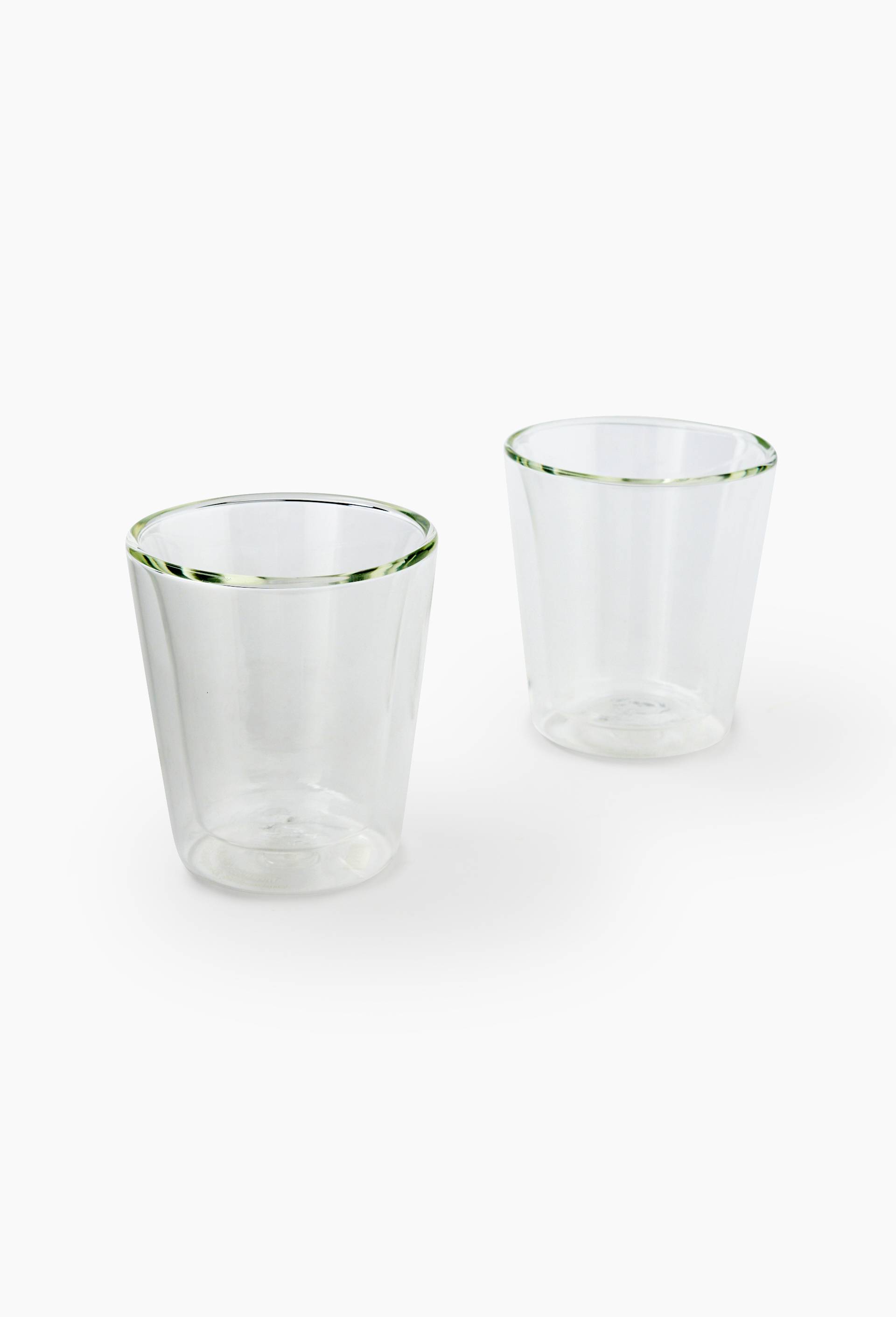 2 verres &agrave; caf&eacute; double paroi, 20cl, Transparent, large image number 0