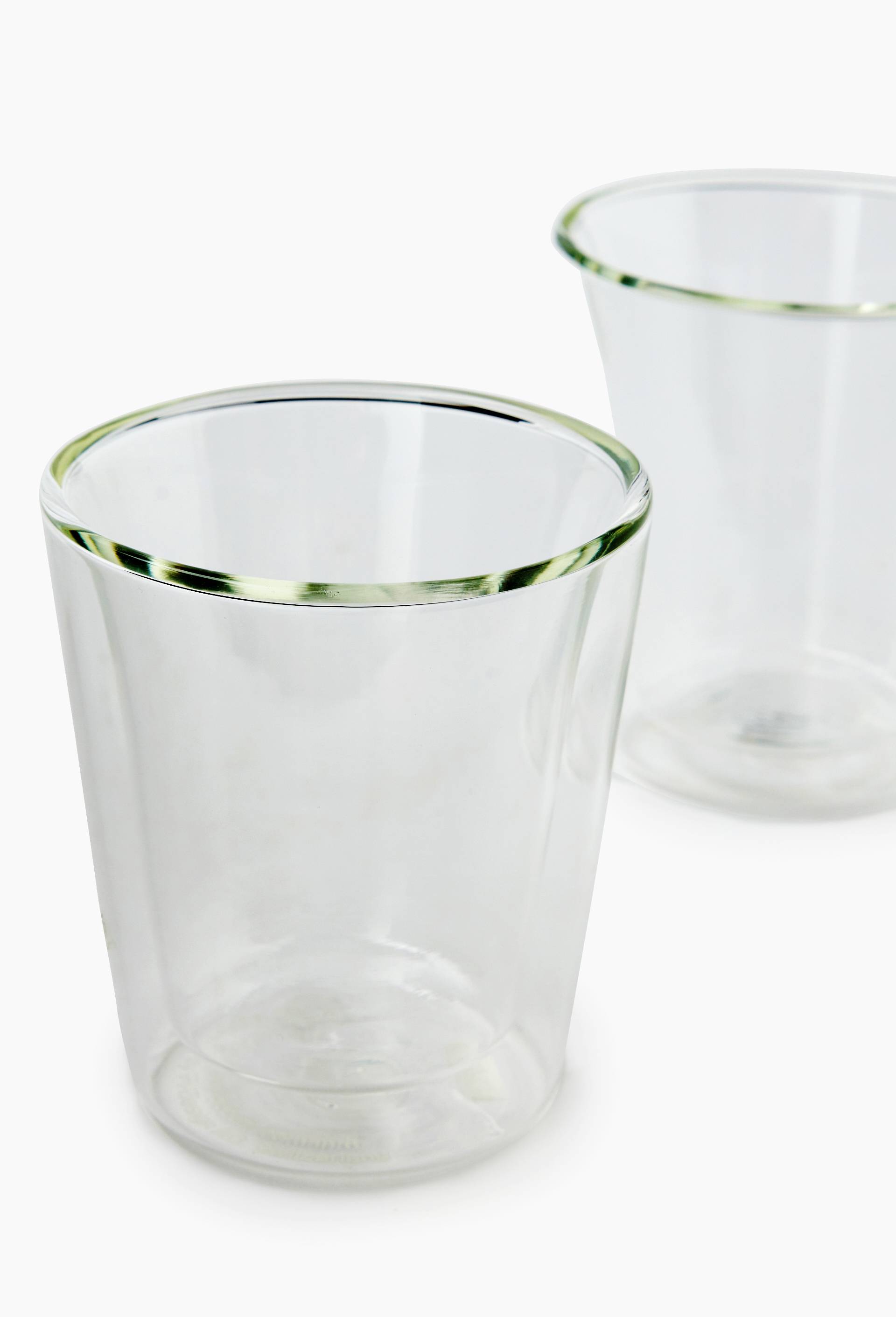 2 verres &agrave; caf&eacute; double paroi, 20cl, Transparent, large image number 1.0
