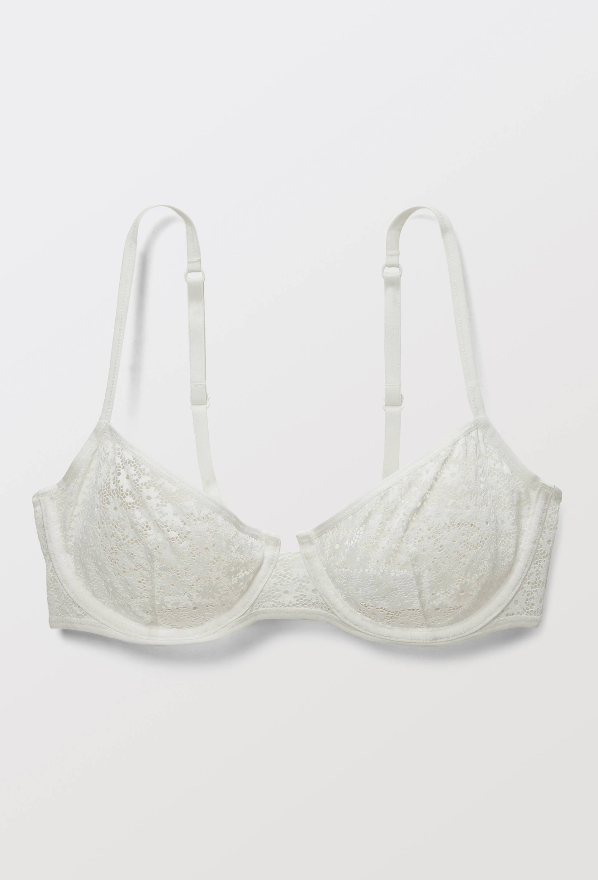 Soutien-gorge corbeille balconnet LOLITA en dentelle, Ecru, large image number 3