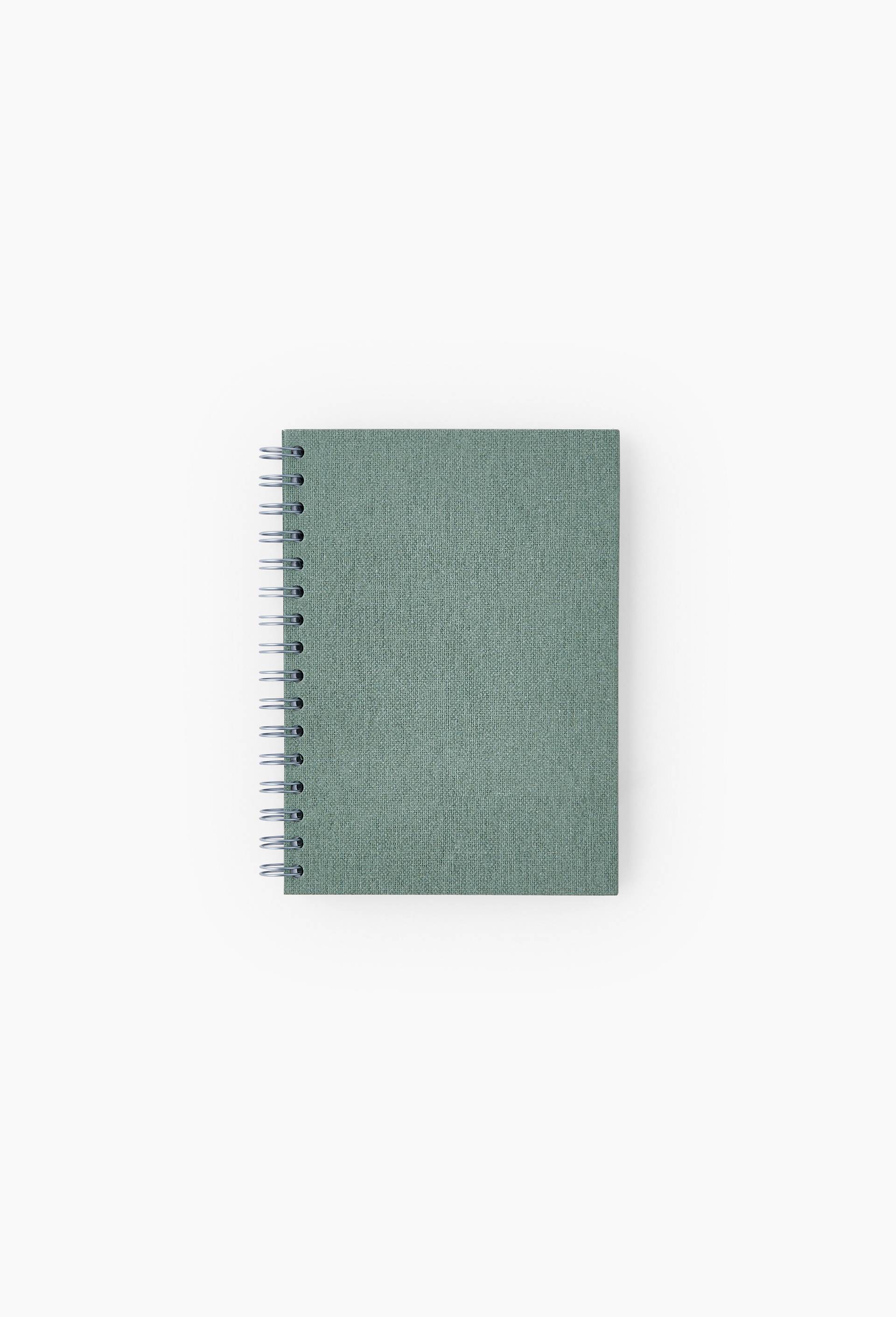 Carnet A5 spirales Tilleul, Vert, large image number 0