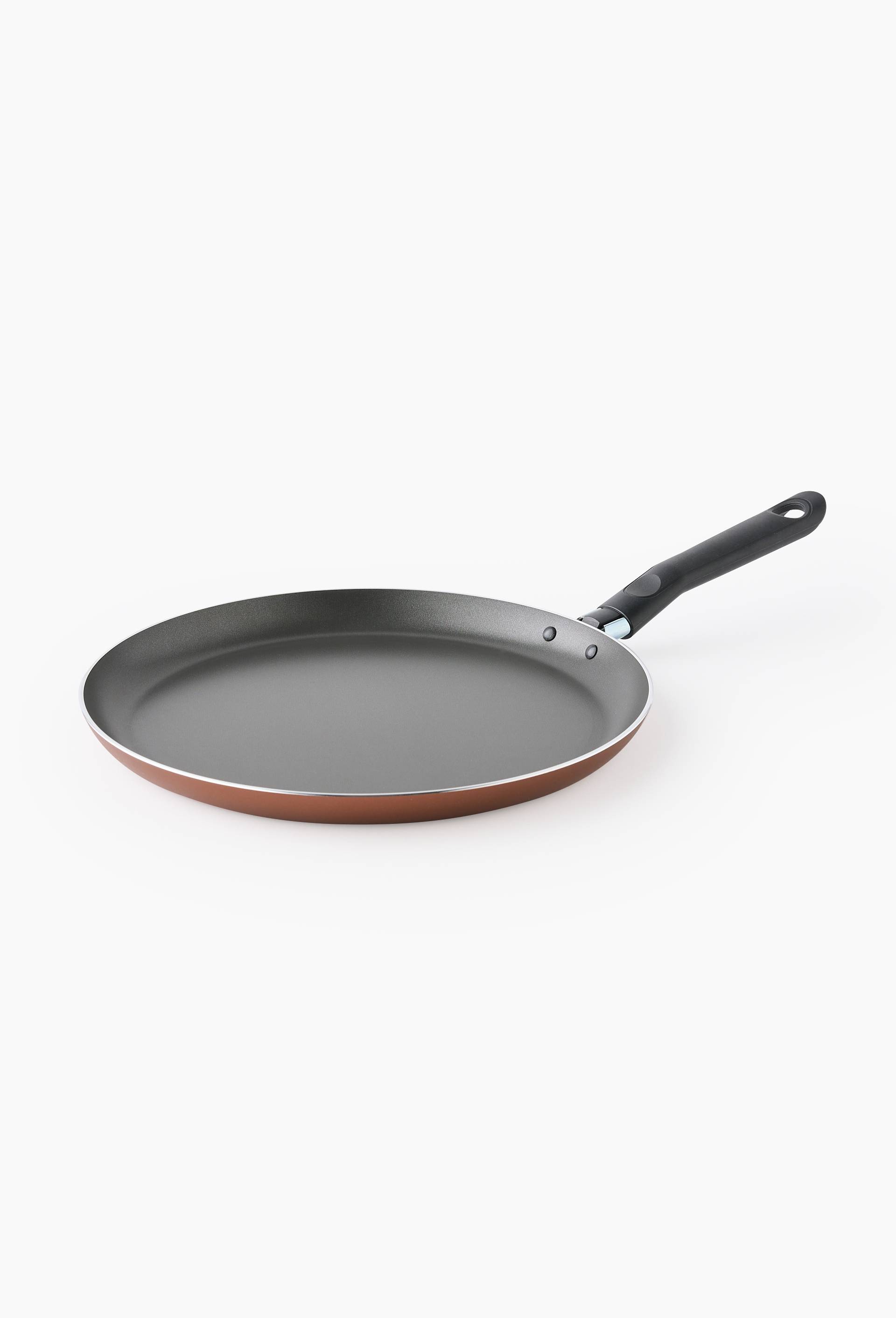 Cr&ecirc;pi&egrave;re, 28cm, non induction, Brun, large image number 0