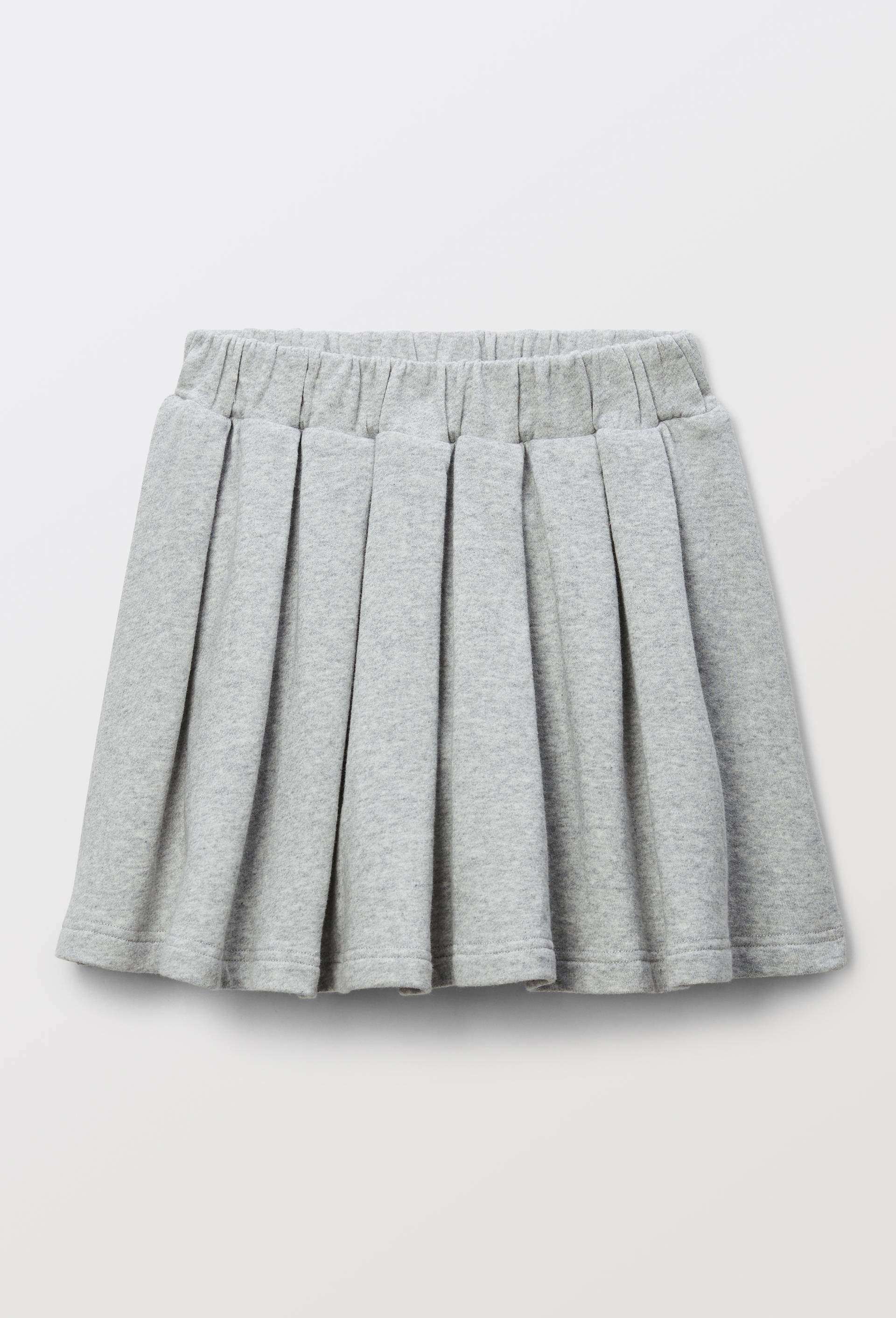 Jupe short en molleton, Gris, large image number 1