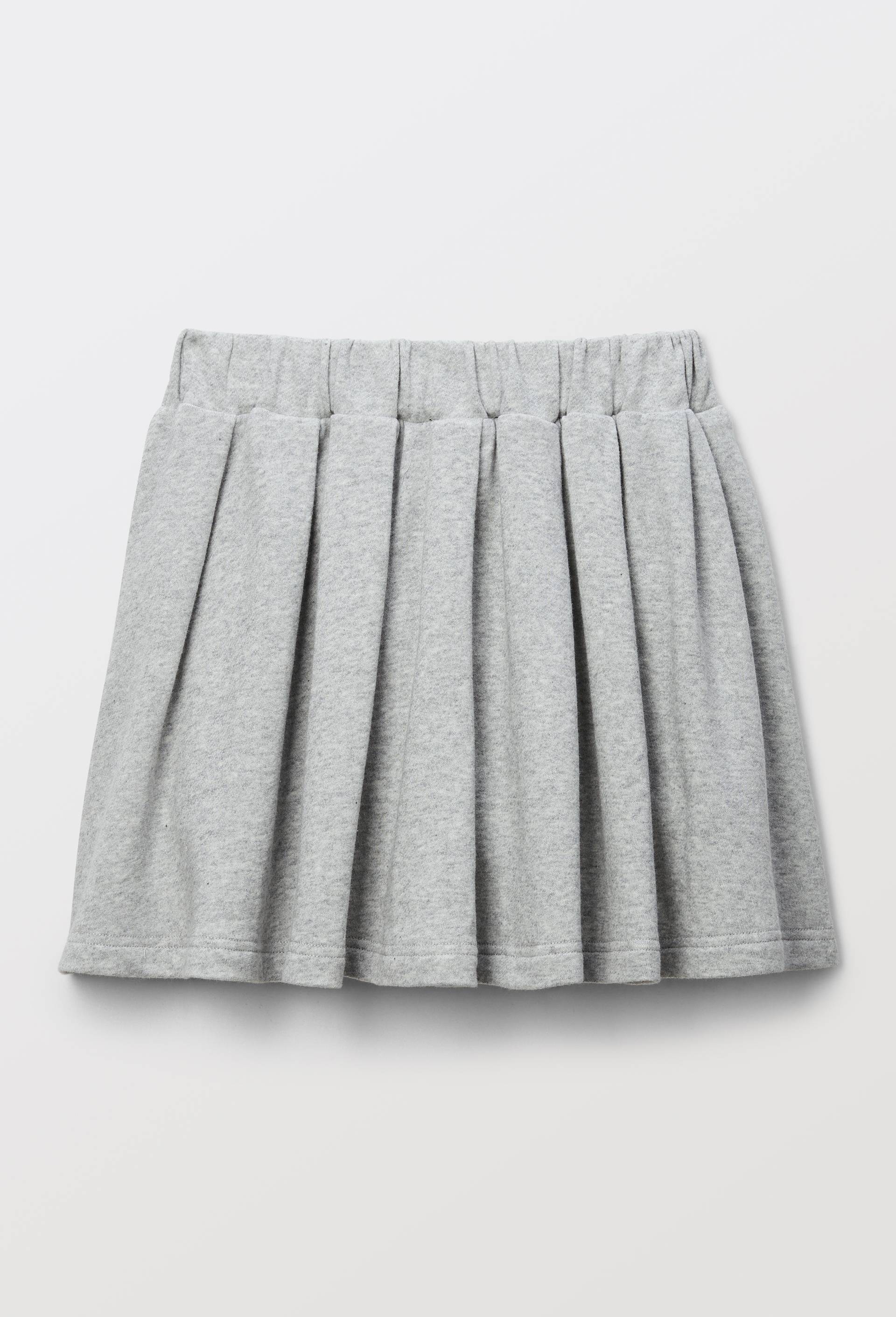 Jupe short en molleton, Gris, large image number 2