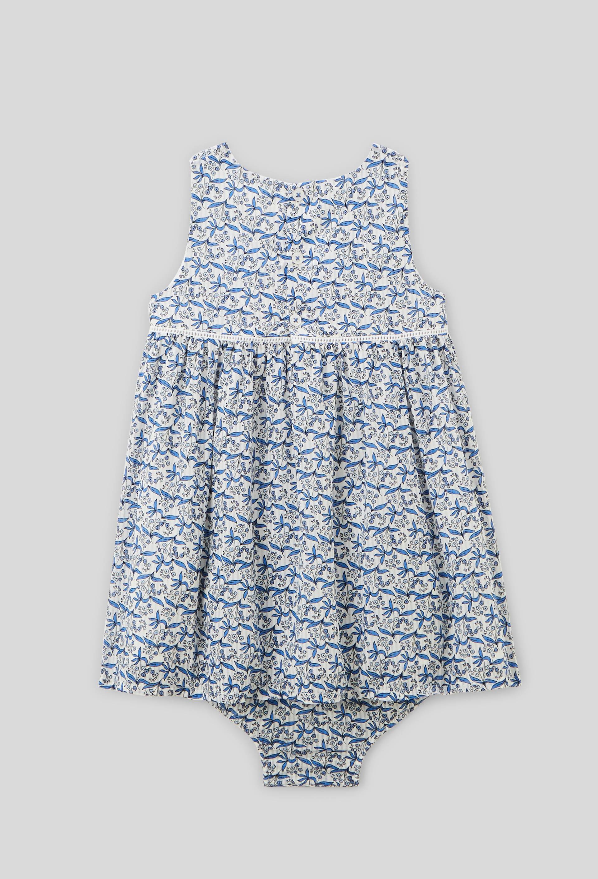 Robe avec bloomer imprimés - Collection Cérémonie, Beige clair, large image number 1