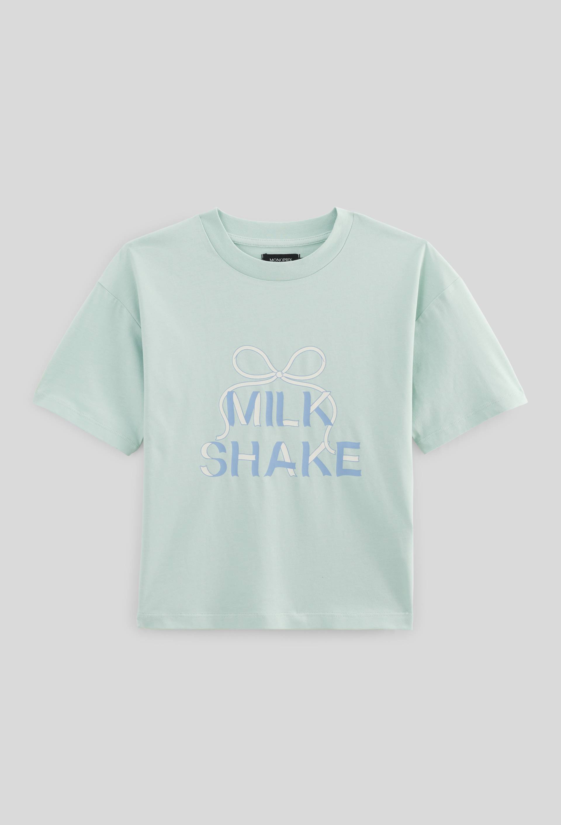 T-shirt imprim&eacute;, Vert clair, large image number 1