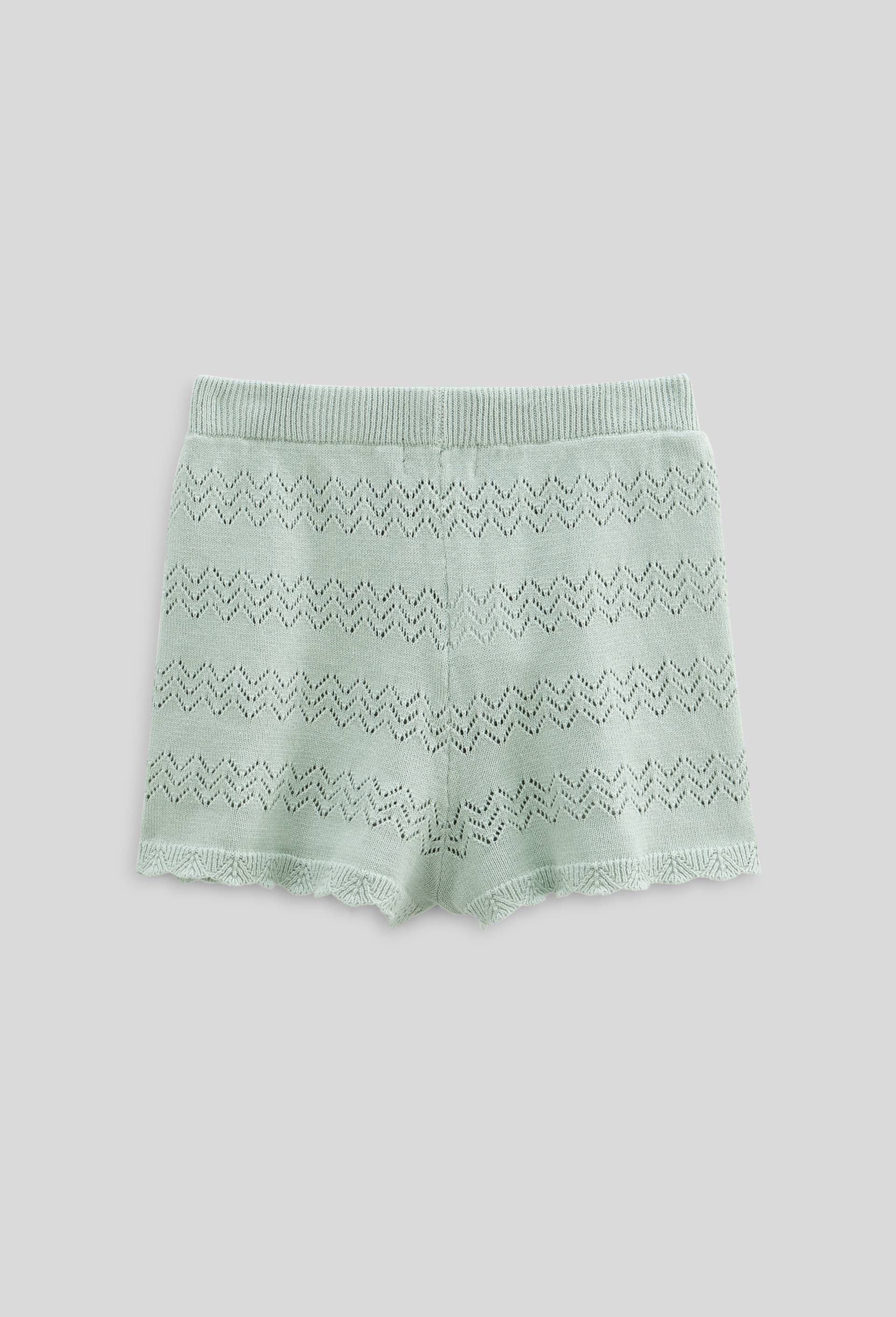 Short en maille, Vert clair, large image number 2