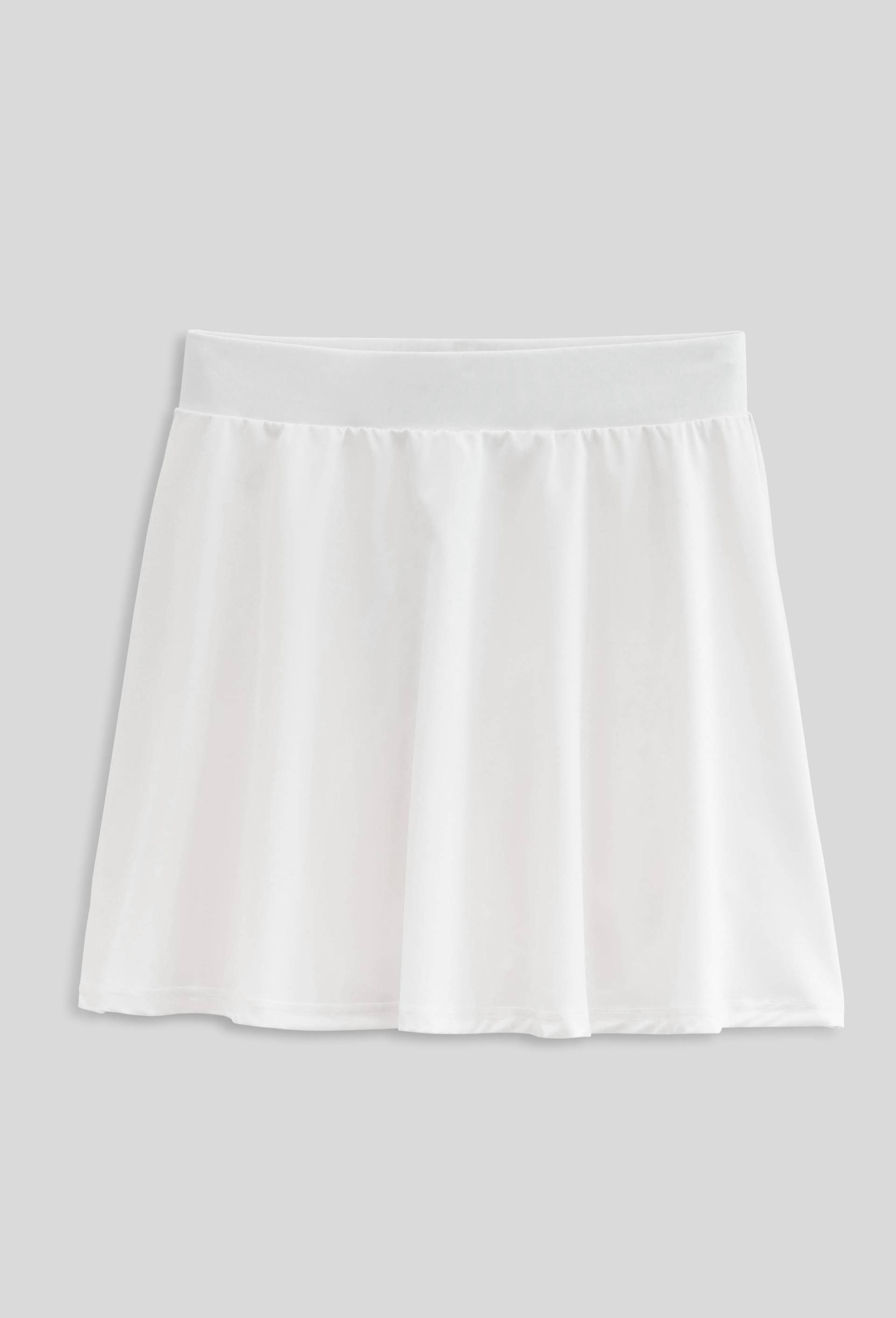 Jupe de tennis plissée BLANC pour femme SPORT