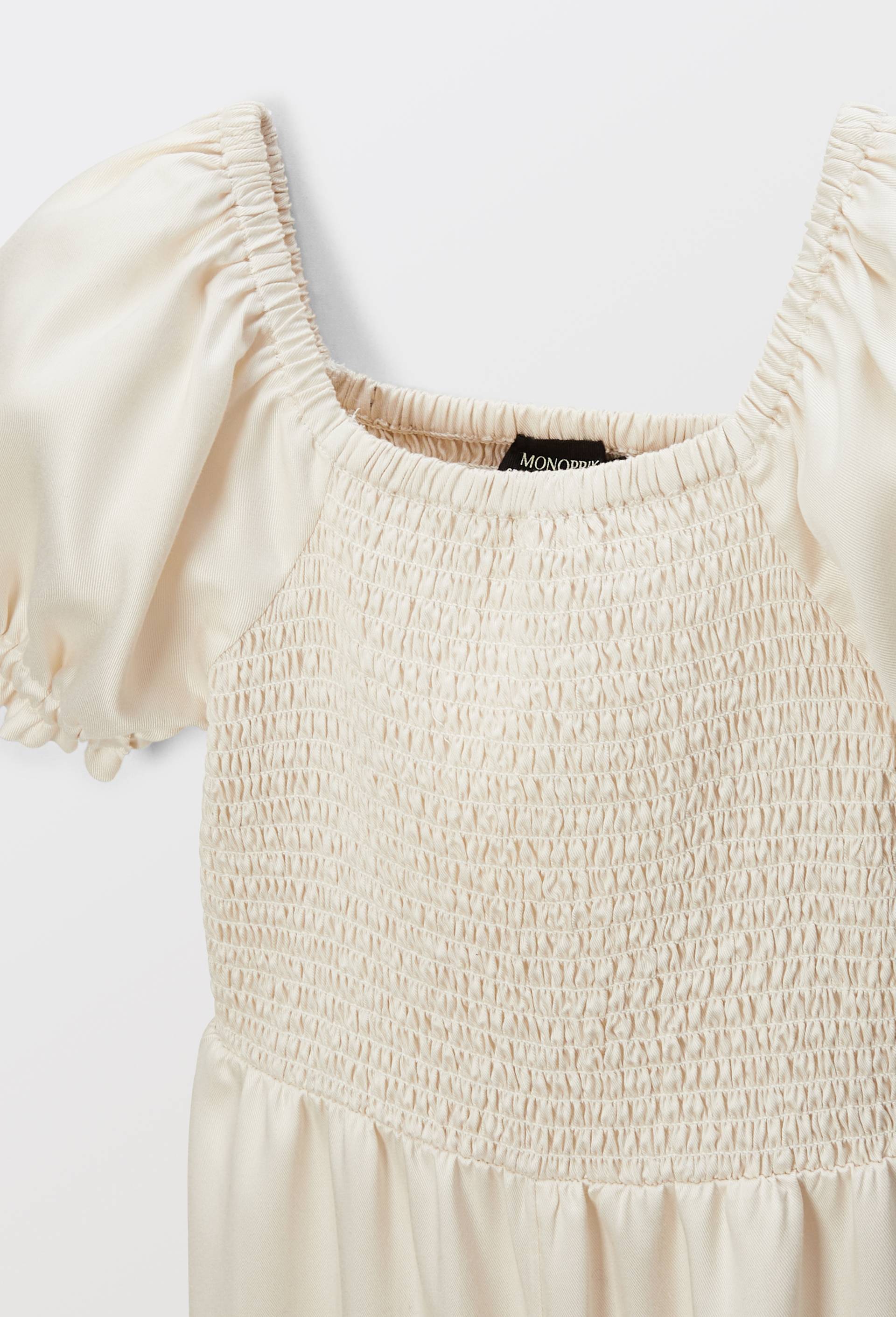 Combinaison brod&eacute;e, Oeko-Tex, Beige clair, large image number 2.0