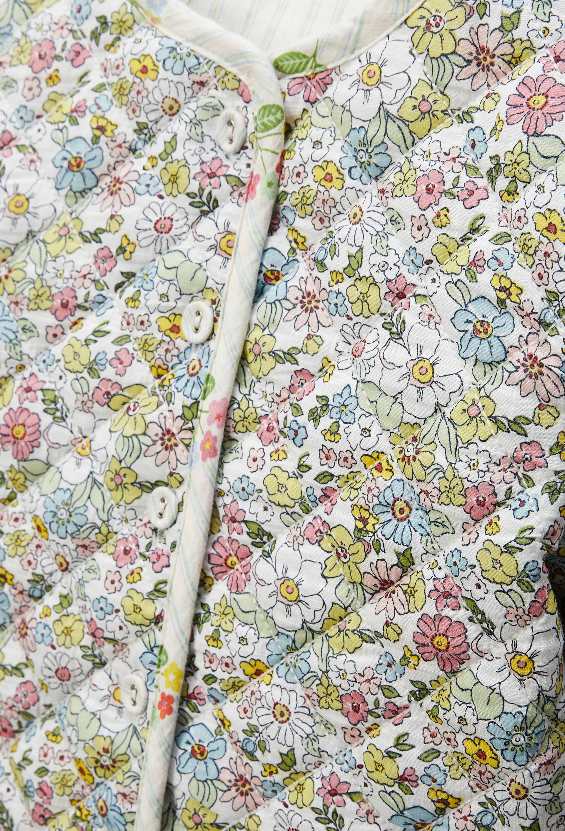 Veste réversible imprimée en coton BIO GOTS, Ecru, large image number 6
