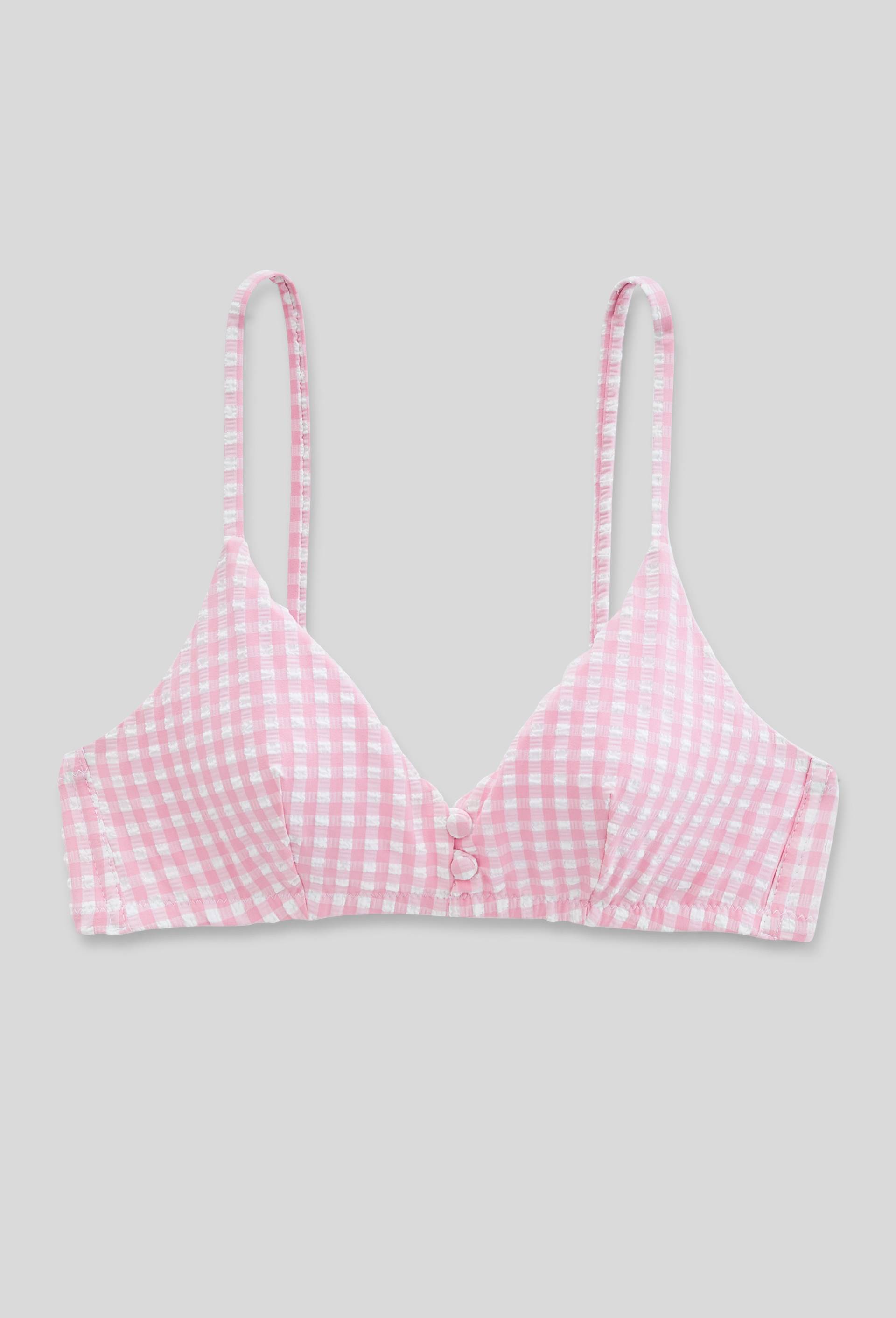 Haut de maillot de bain KARLA, Rose, large