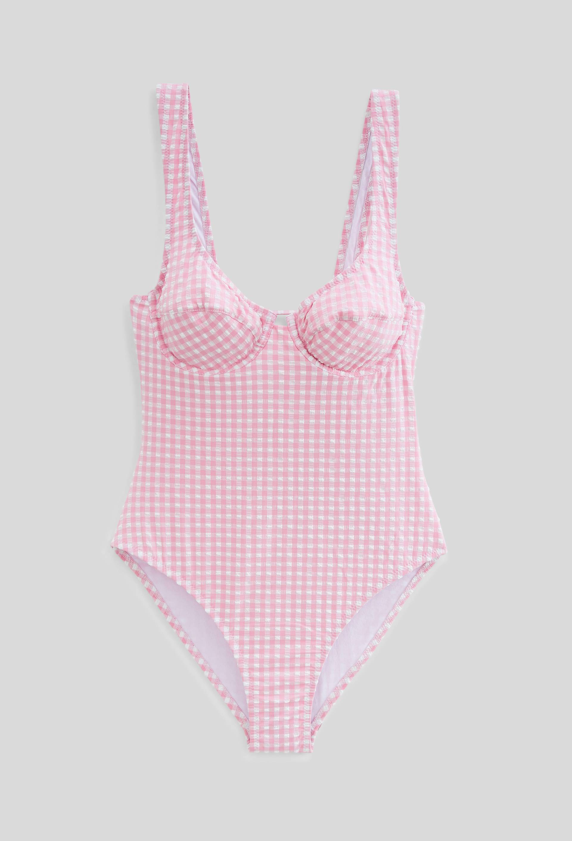 Maillot de bain 1 pièce KARLA, Rose, large image number 3.0