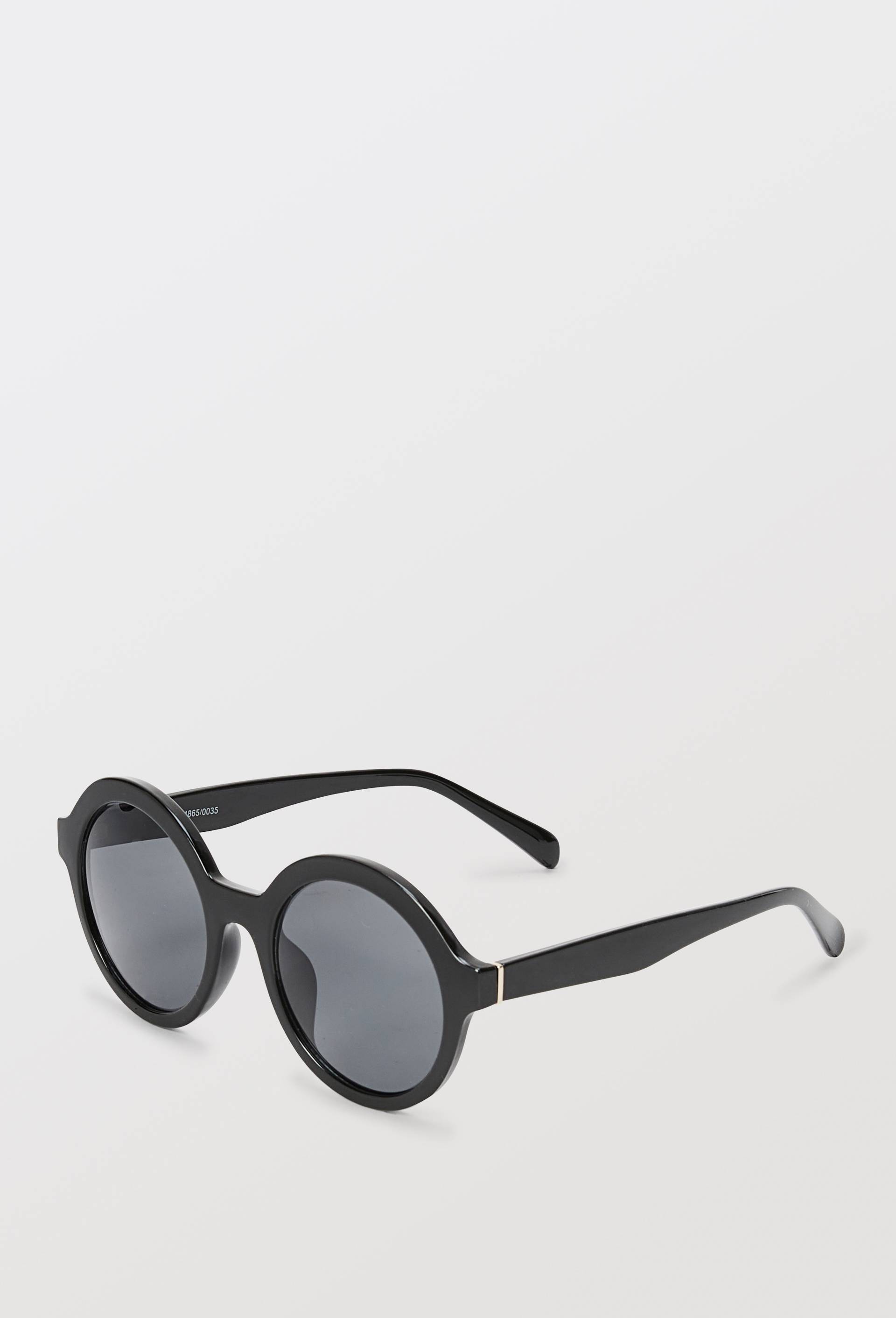 Lunettes de soleil rondes, Noir, large image number 0