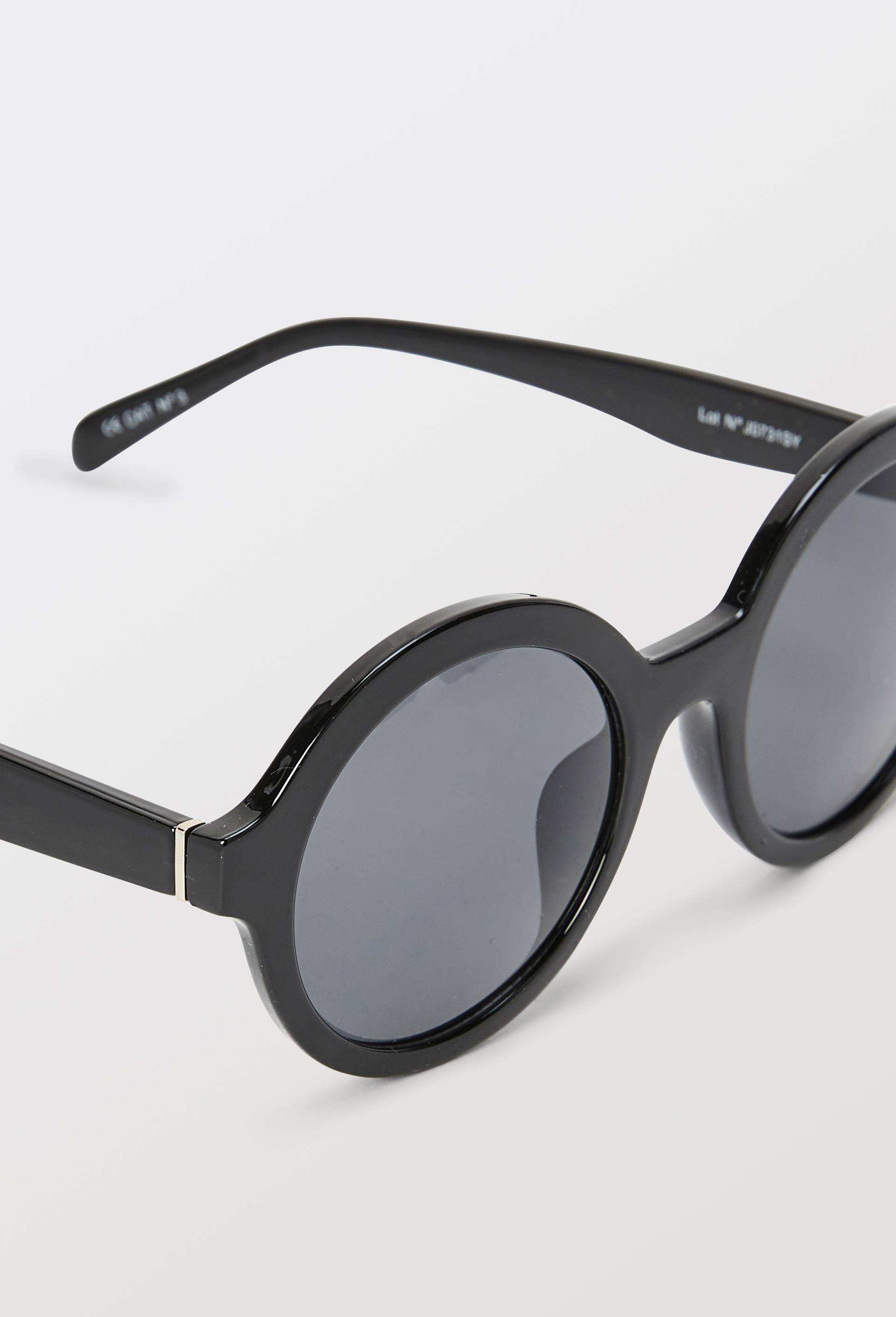 Lunettes de soleil rondes, Noir, large image number 2