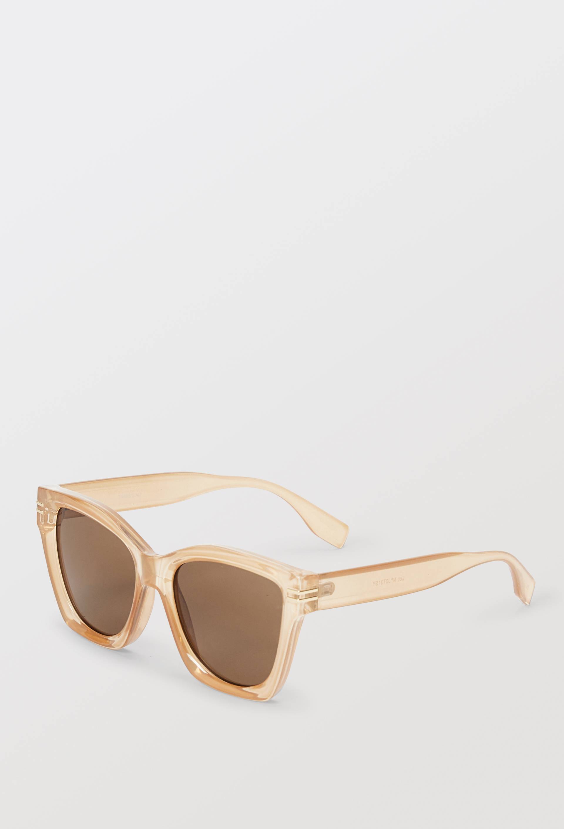 Lunettes de soleil oversize, Brun, large image number 0