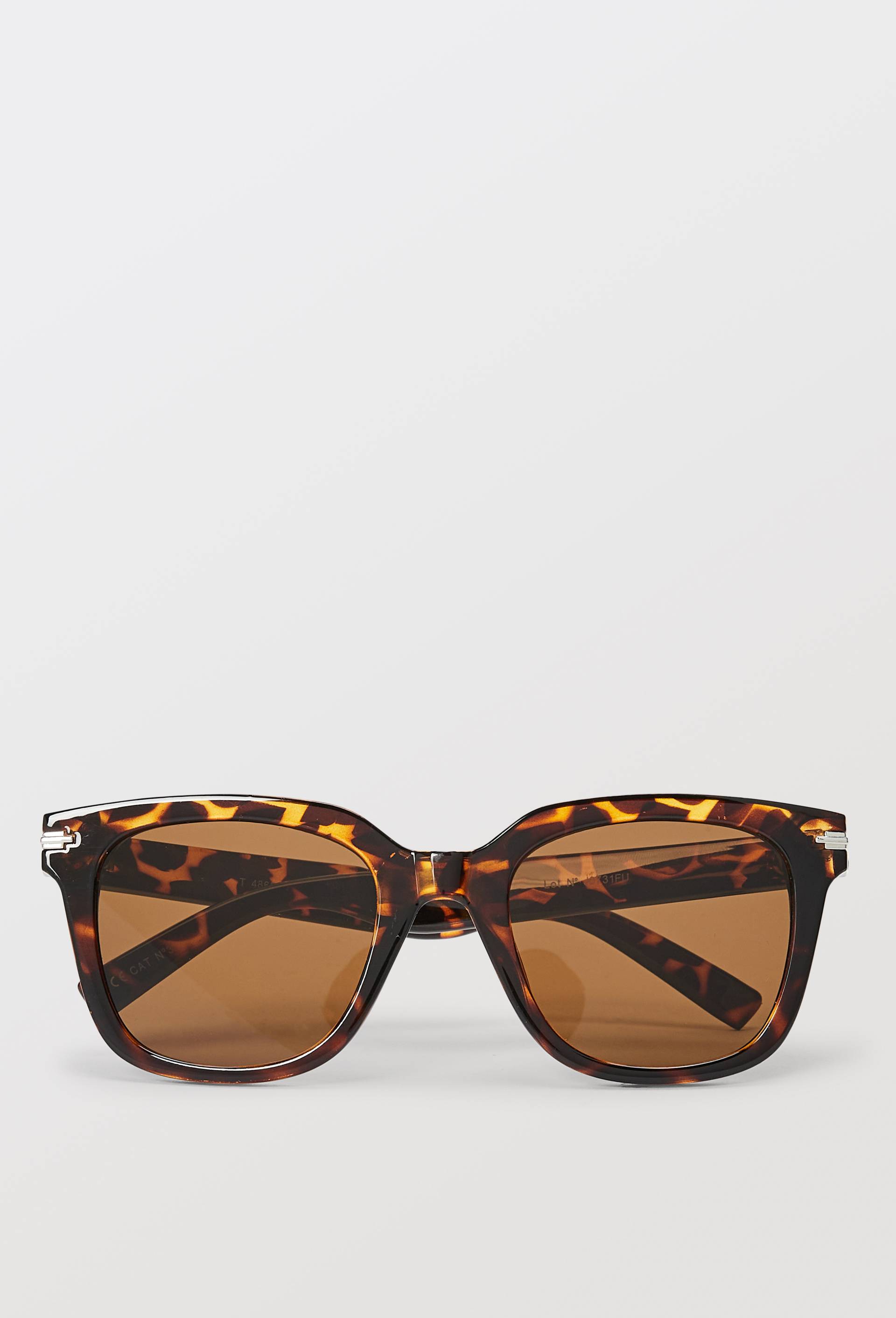 Lunettes de soleil oversize, Beige, large image number 1