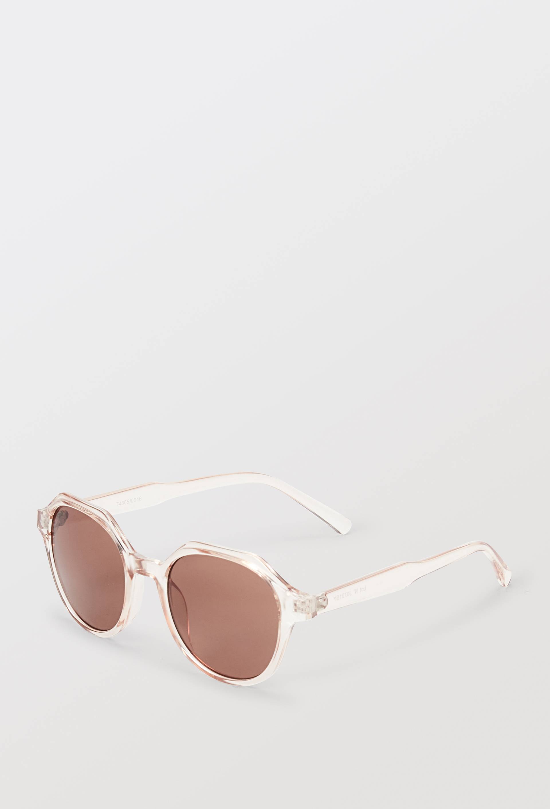 Lunettes de soleil carr&eacute;es, Orange clair, large image number 0