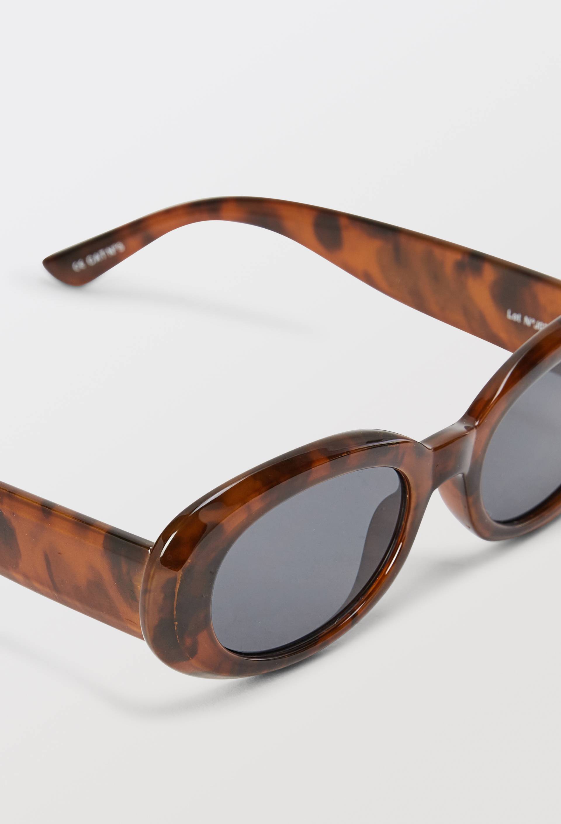 Lunettes de soleil ovales, Brun, large image number 2.0