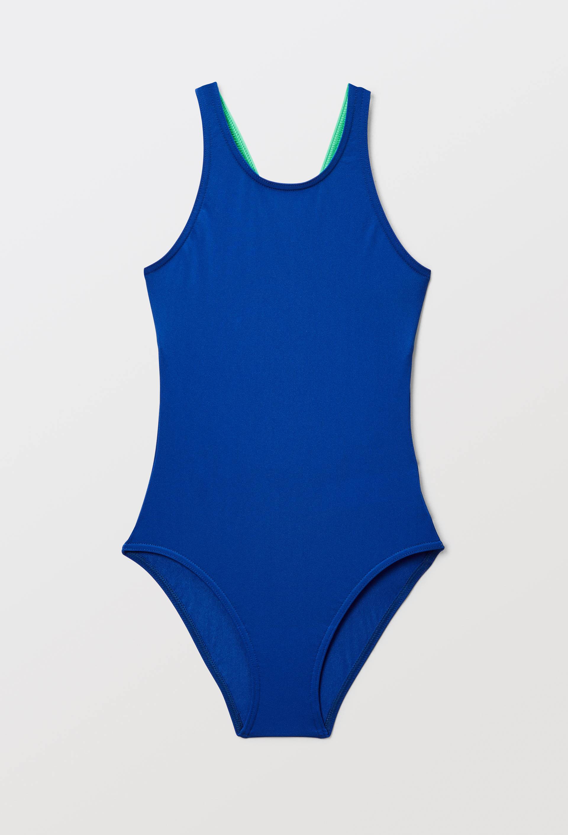 Maillot de bain 1 pi&egrave;ce, Bleu, large image number 0