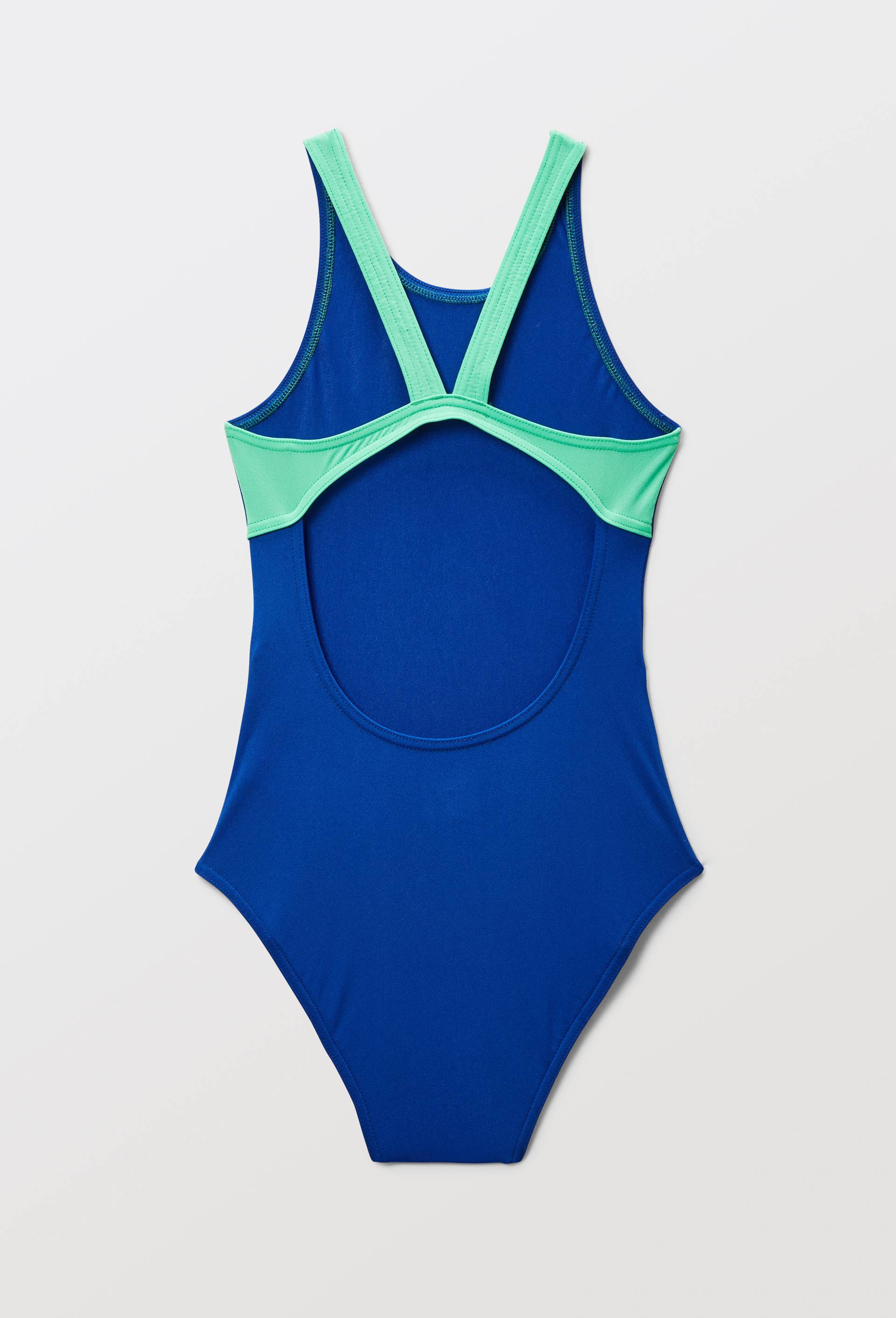 Maillot de bain 1 pi&egrave;ce, Bleu, large image number 1
