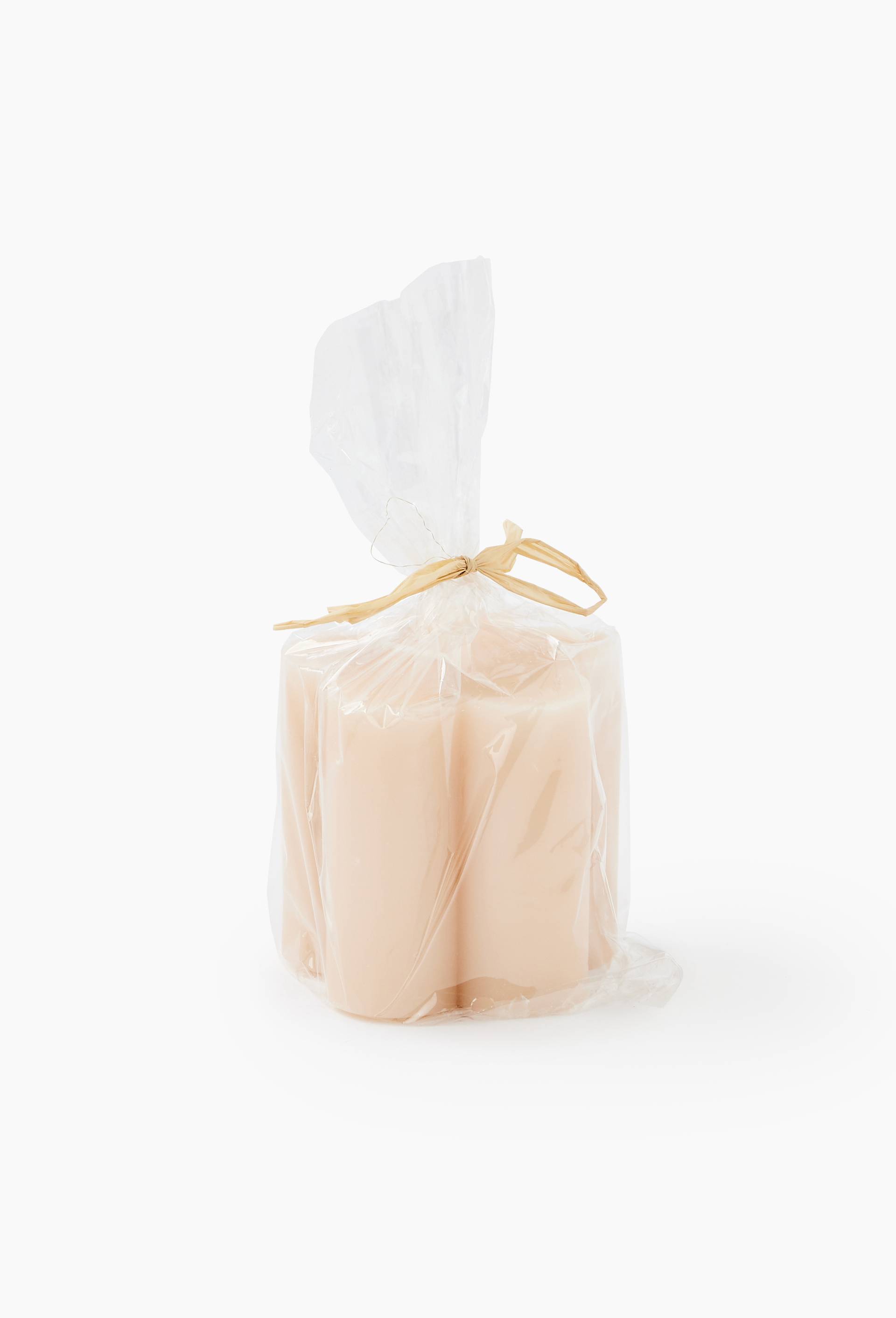 Bougie fumeur fleur, 8xH7,5cm, en cire, Rose clair, large image number 0
