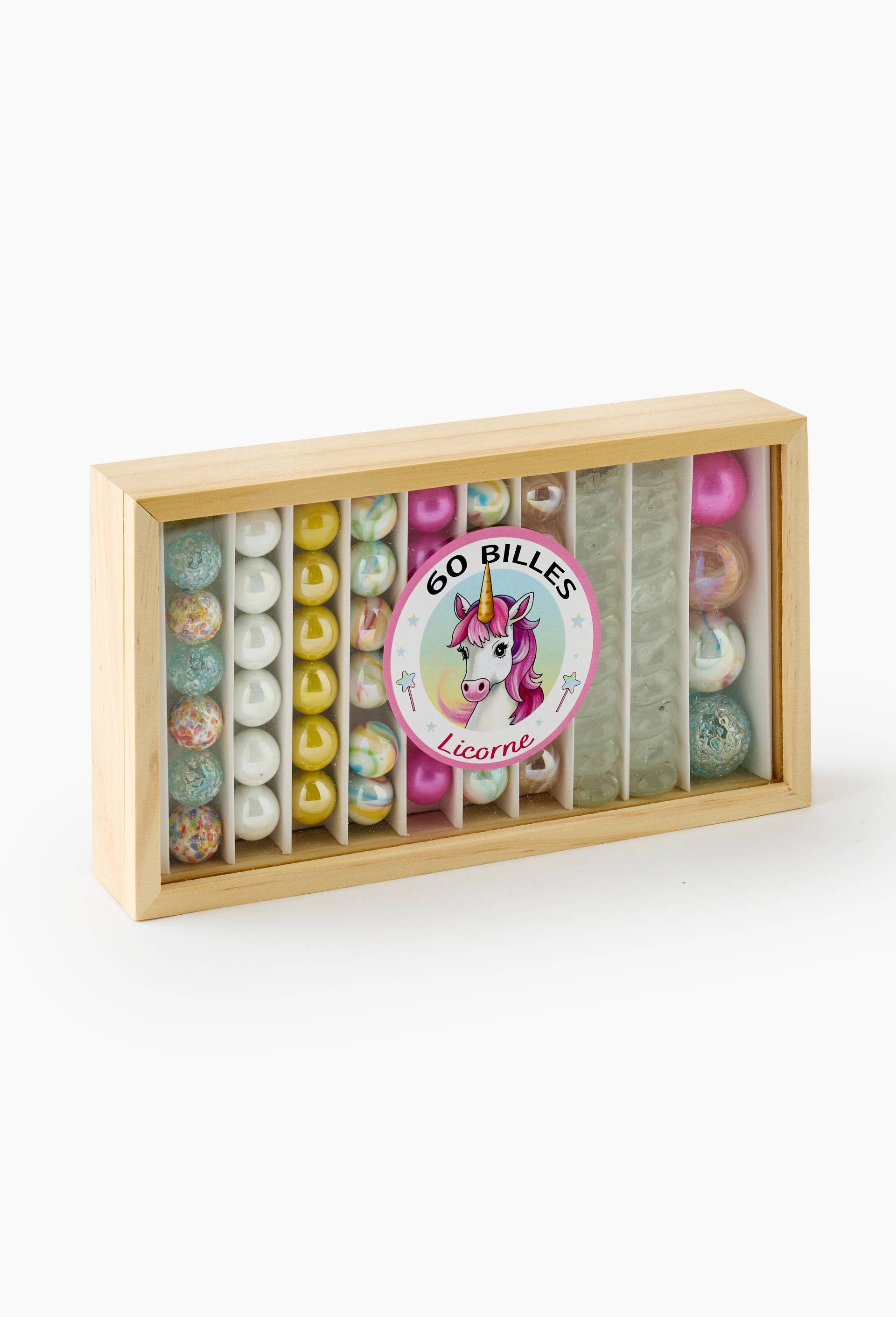 Coffret billes - Kim'Play - Licorne, Multicolore, large image number 0