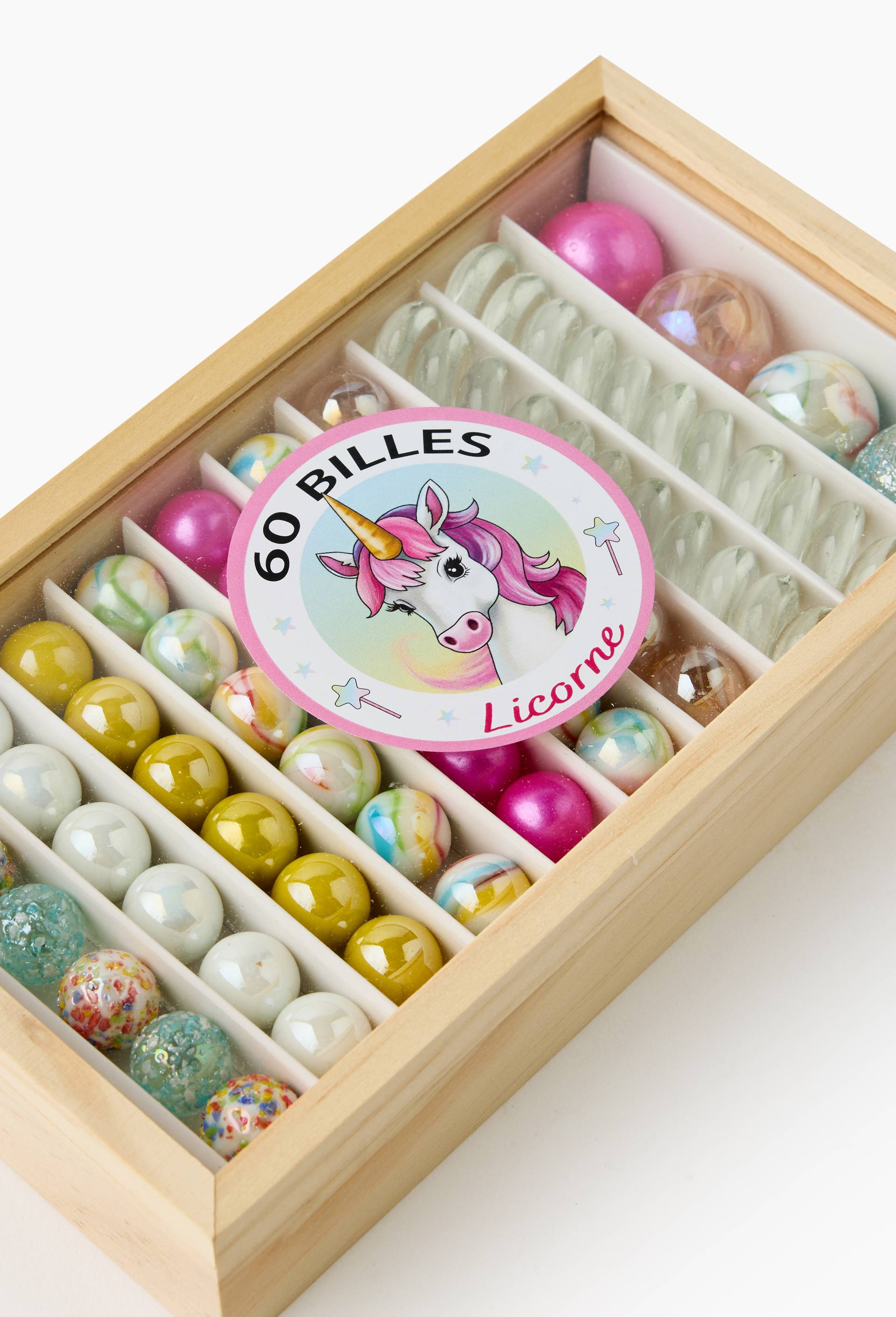 Coffret billes - Kim'Play - Licorne, Multicolore, large image number 1