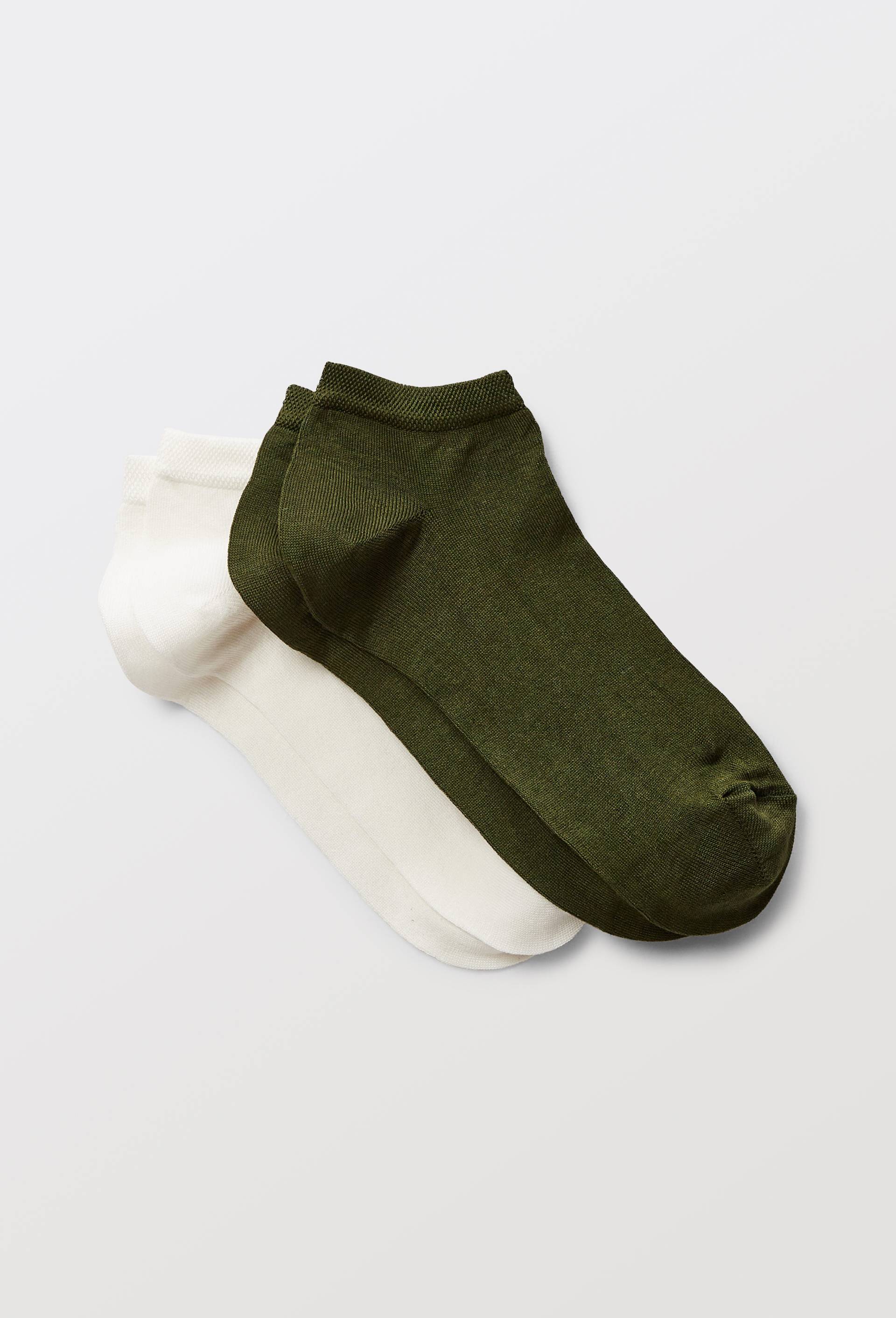 Lot de 2 mini-socquettes en fil d'écosse - MONOPRIX - Modalova