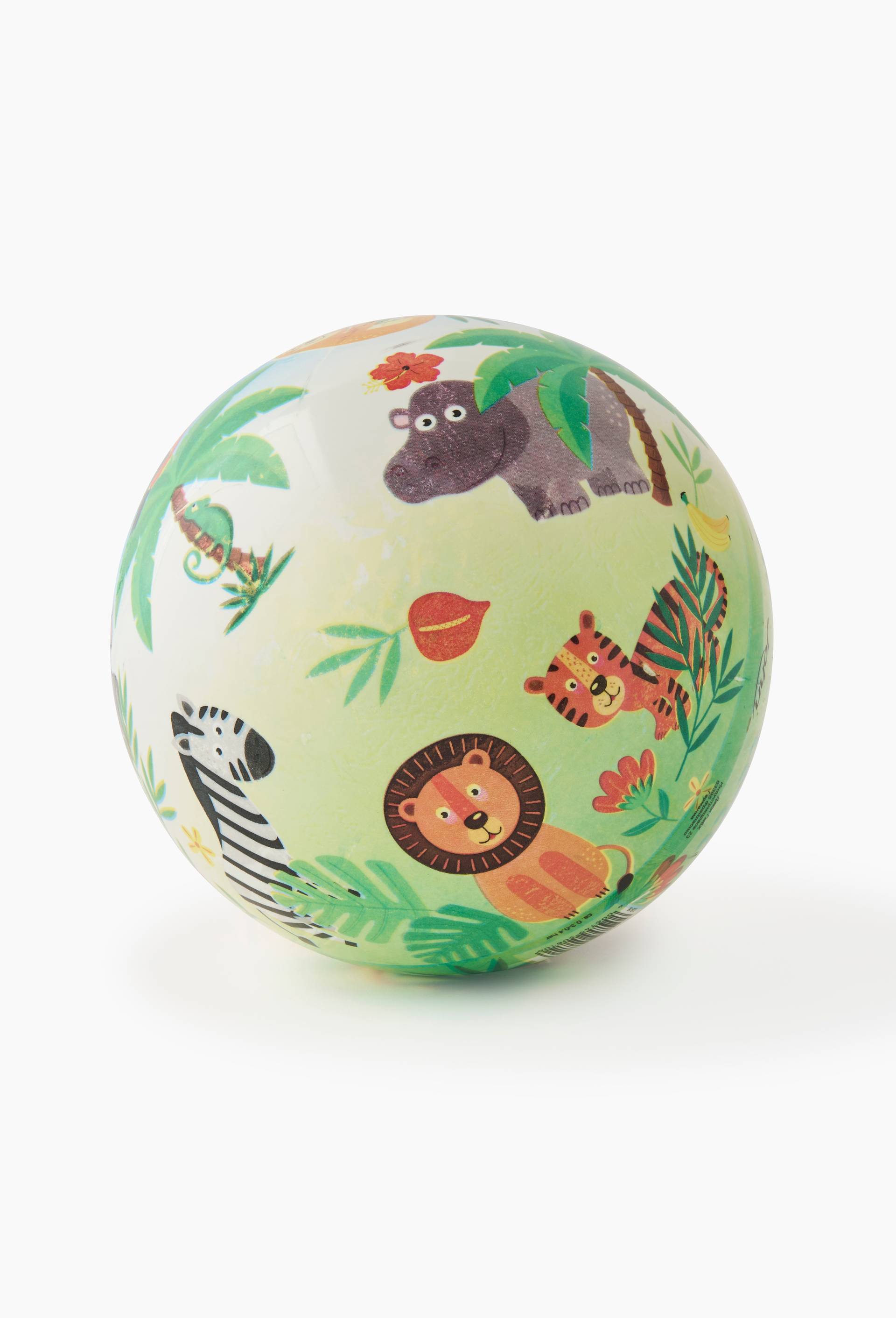 Ballon 23cm animaux de la jungle, Multicolore, large image number 0