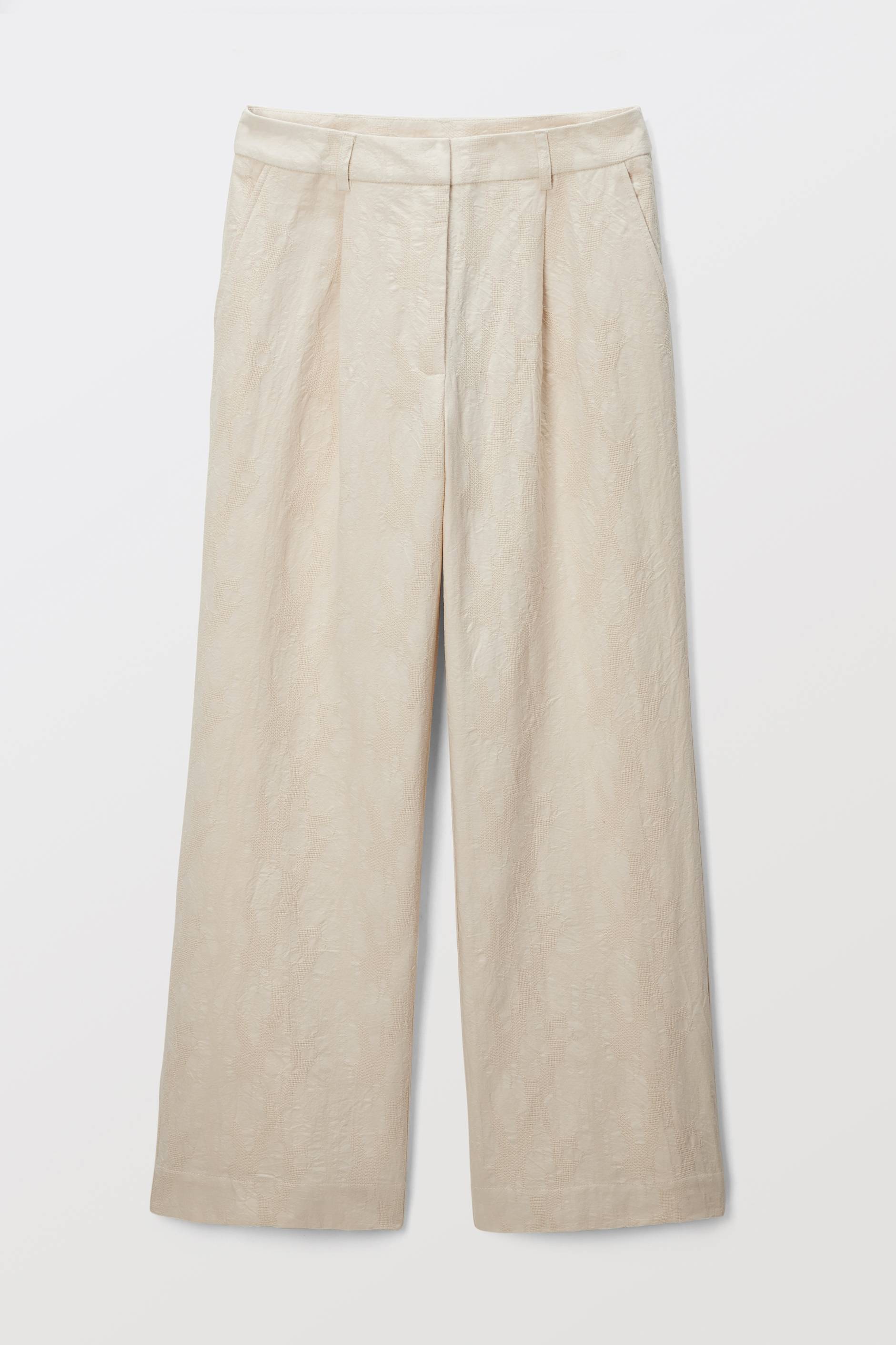 Pantalon large fantaisie, Beige clair, large image number 3