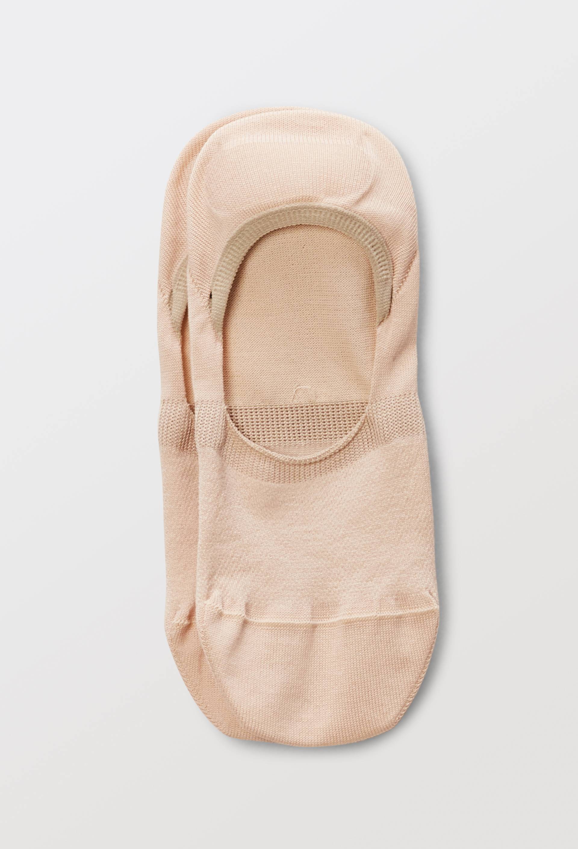 Lot de 2 paires de protège-pied en fil d'écosse, Rose clair, swatch image