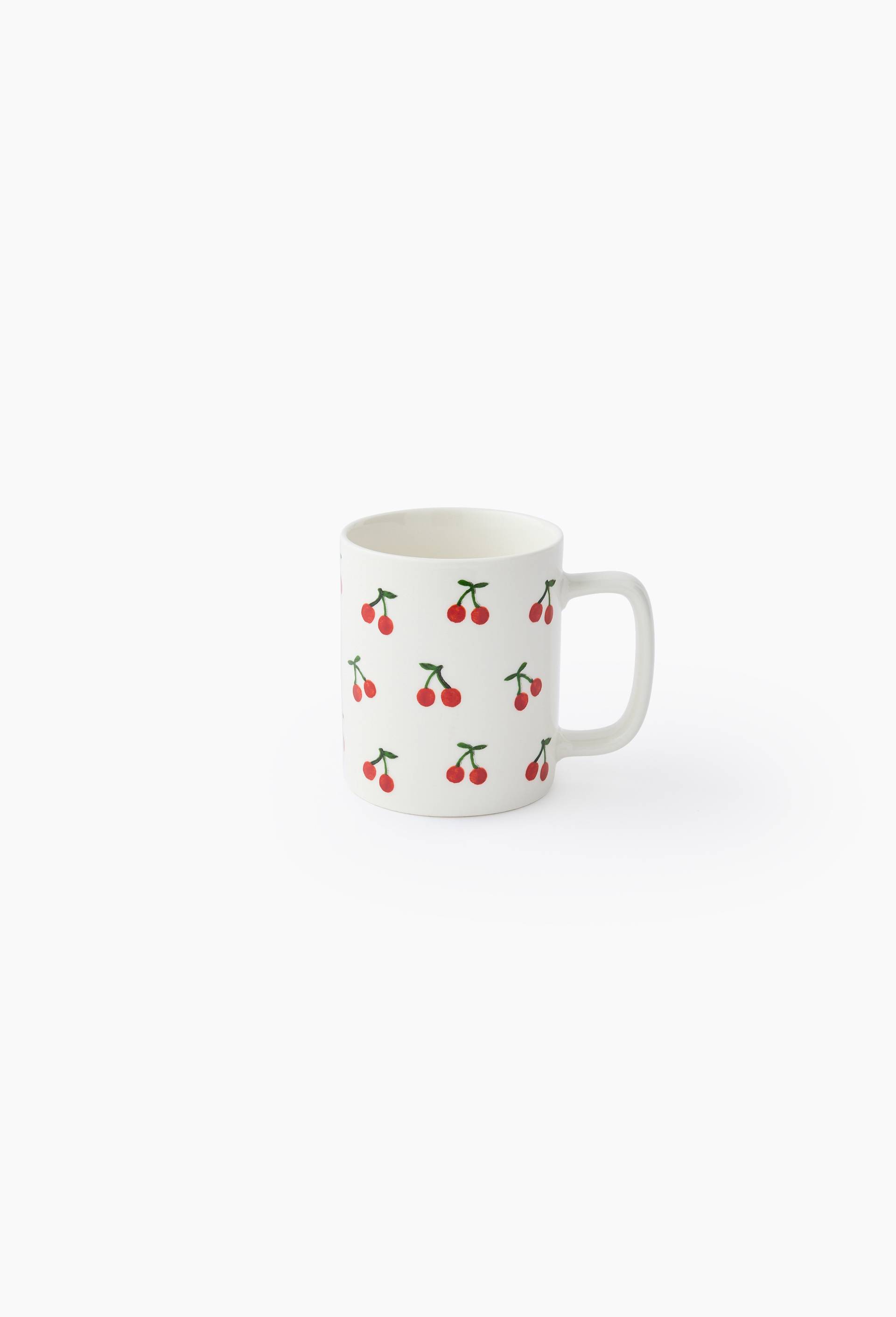 Mug finition imprimée, 32cl, Rouge, large image number 0