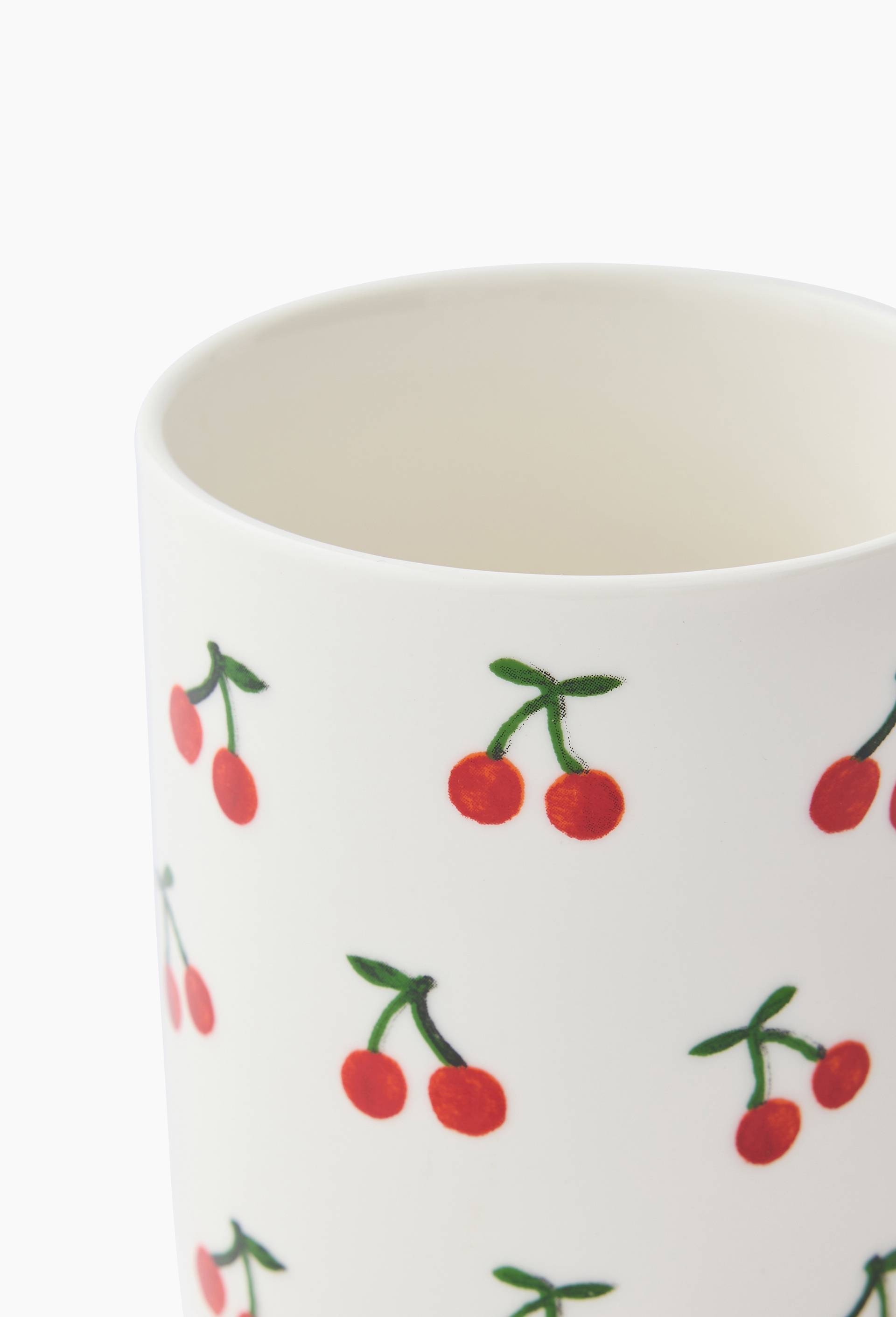 Mug finition imprimée, 32cl, Rouge, large image number 1