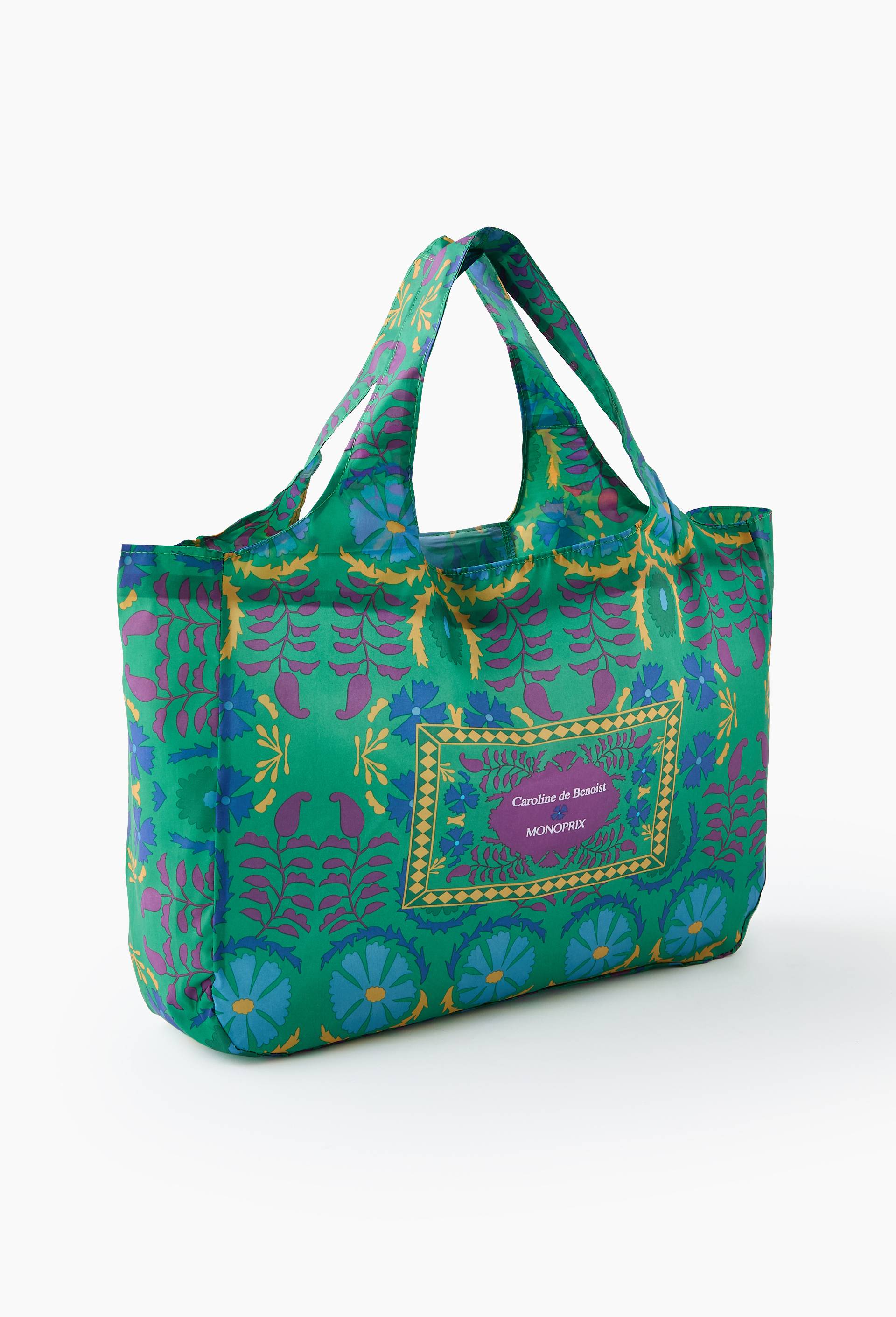 Sac dd imprimé créateur, 40x11x30cm polyester recyclé MULTICO