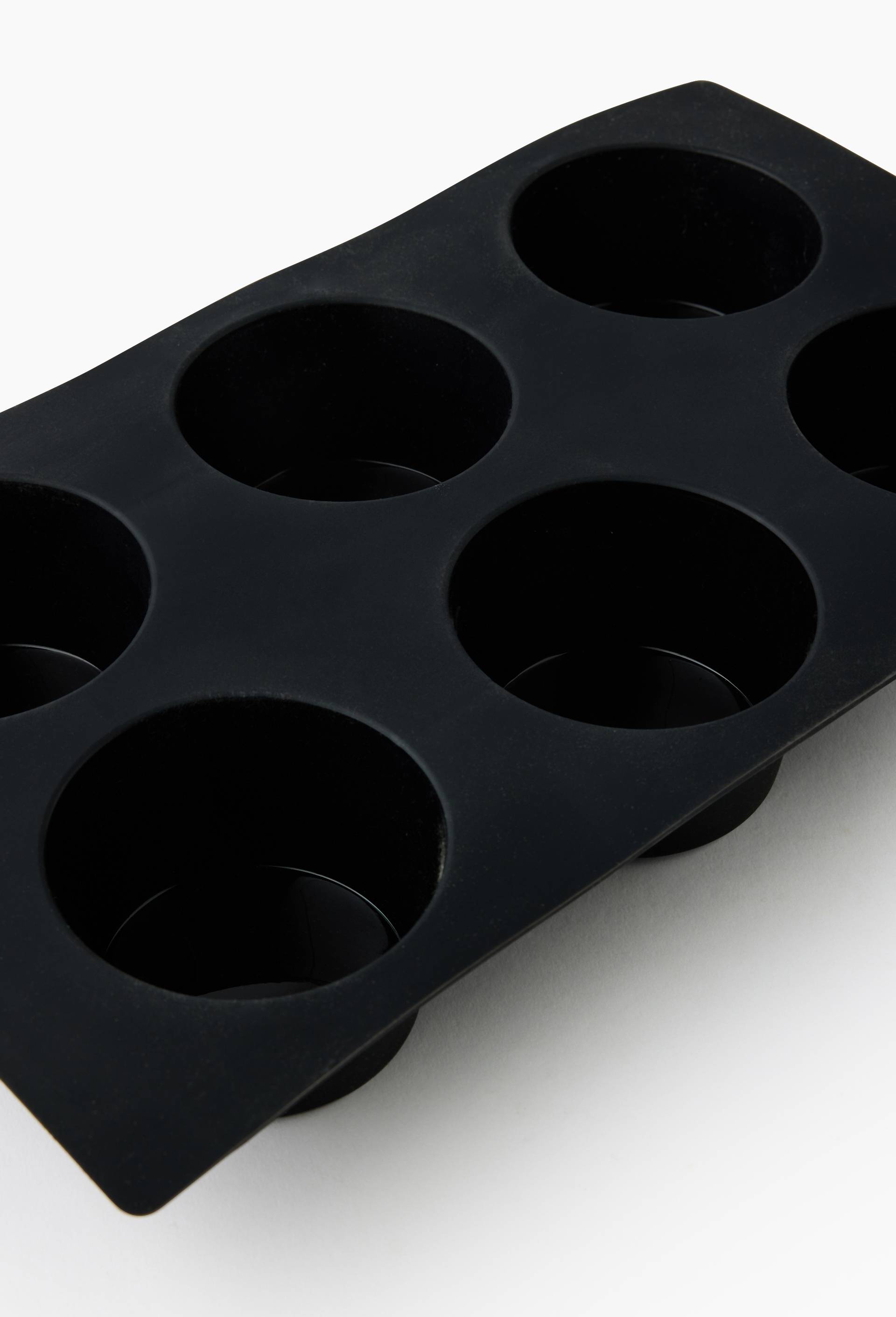 Moule &agrave; muffins, Noir, large image number 1