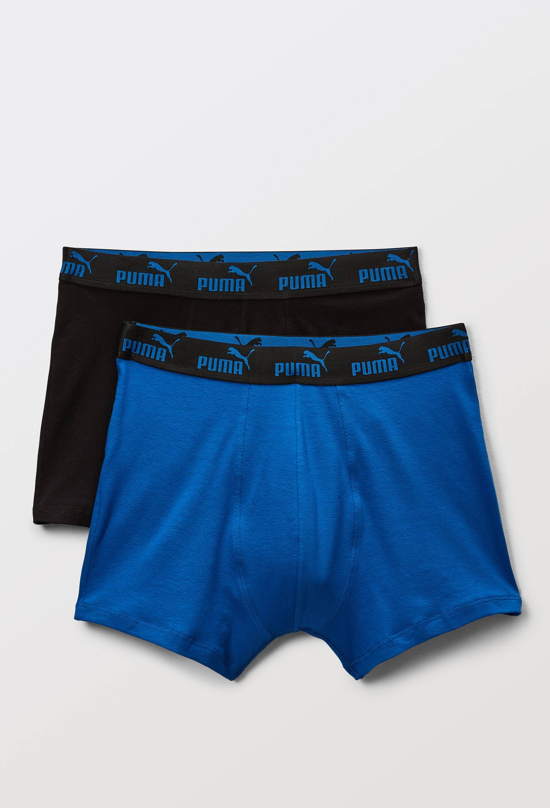 Lot de 2 boxers en coton PUMA, Bleu, large image number 0