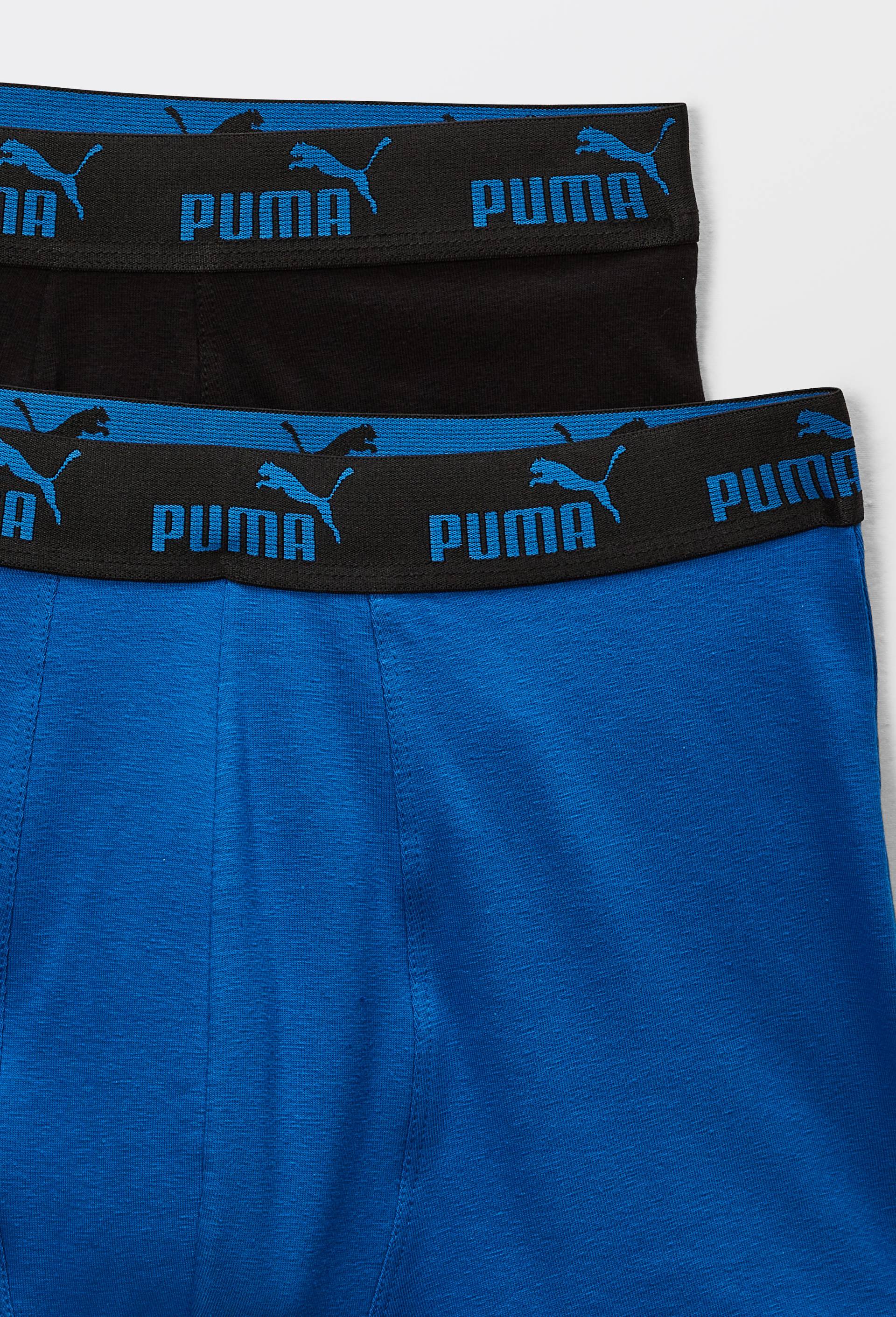 Lot de 2 boxers en coton PUMA, BLEU, large image number 2