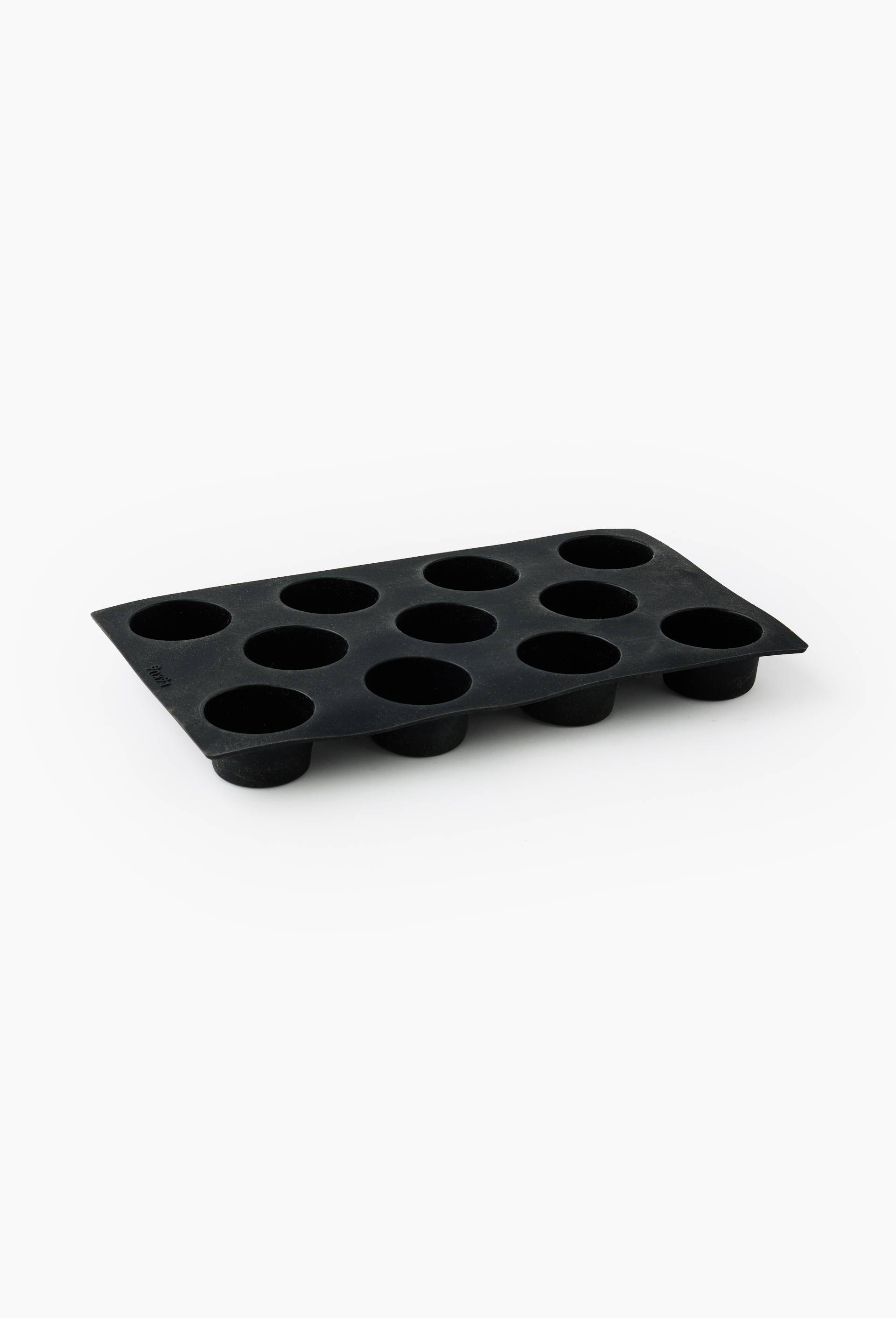 Moule &agrave; muffins, Noir, large image number 0