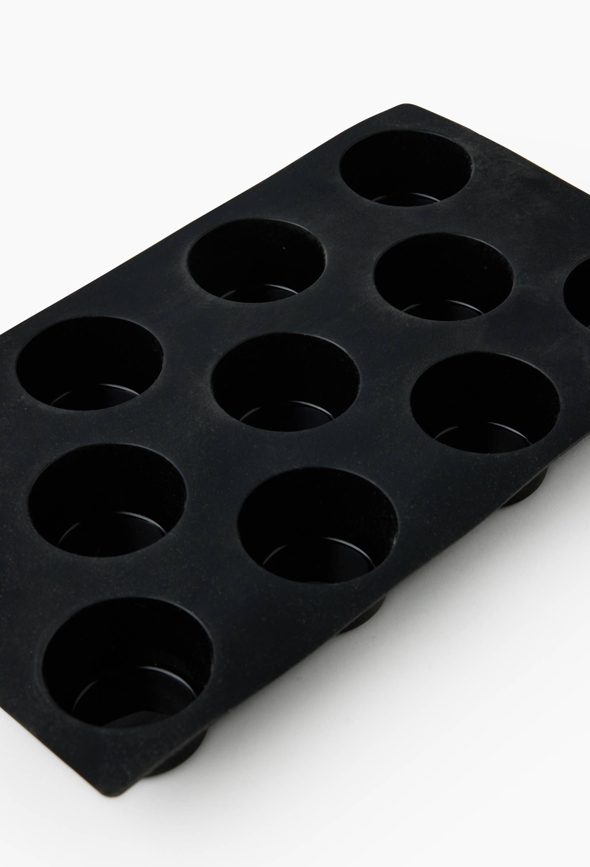 Moule &agrave; muffins, Noir, large image number 1