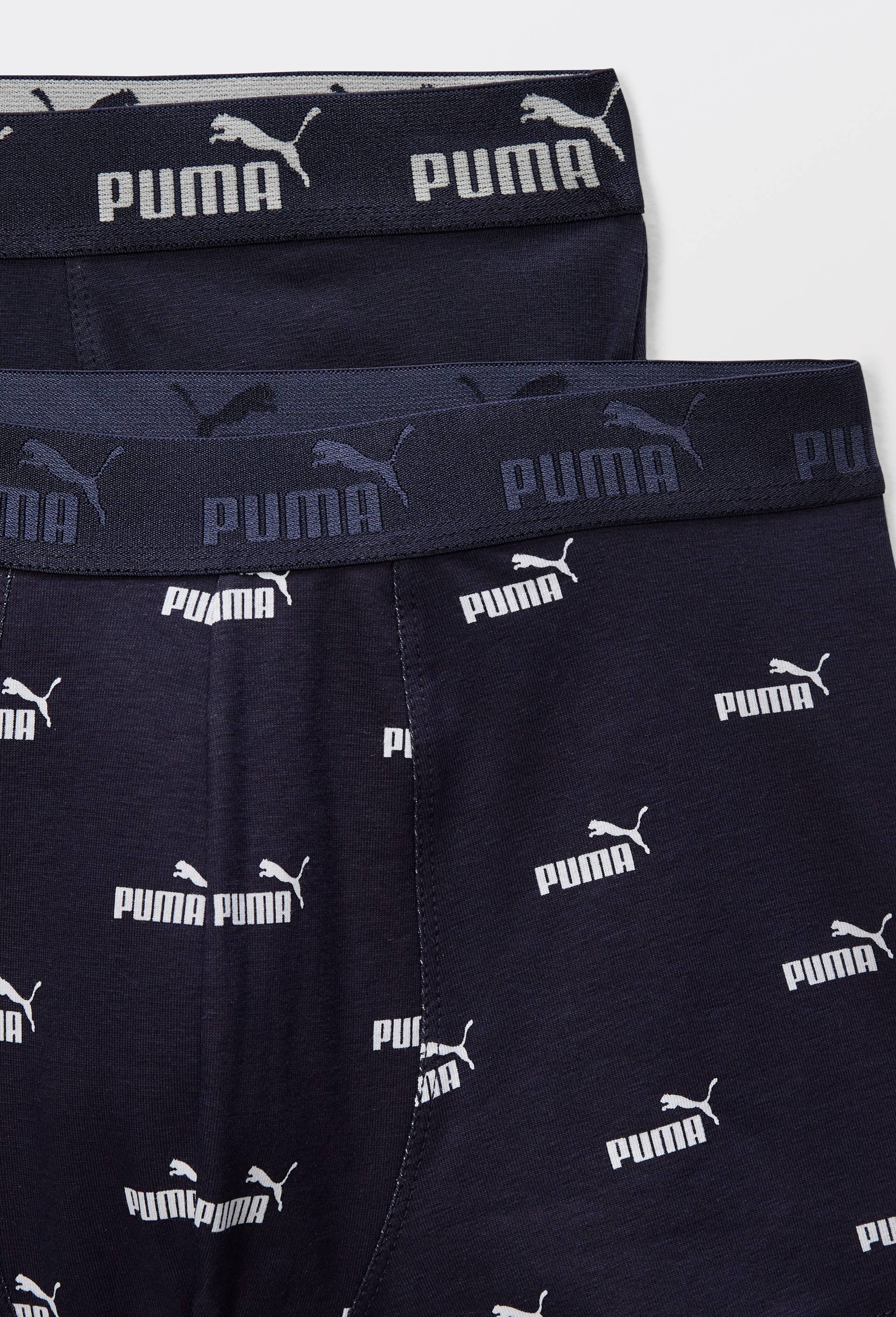 Lot de 2 boxers en coton PUMA, Bleu fonc&eacute;, large image number 2