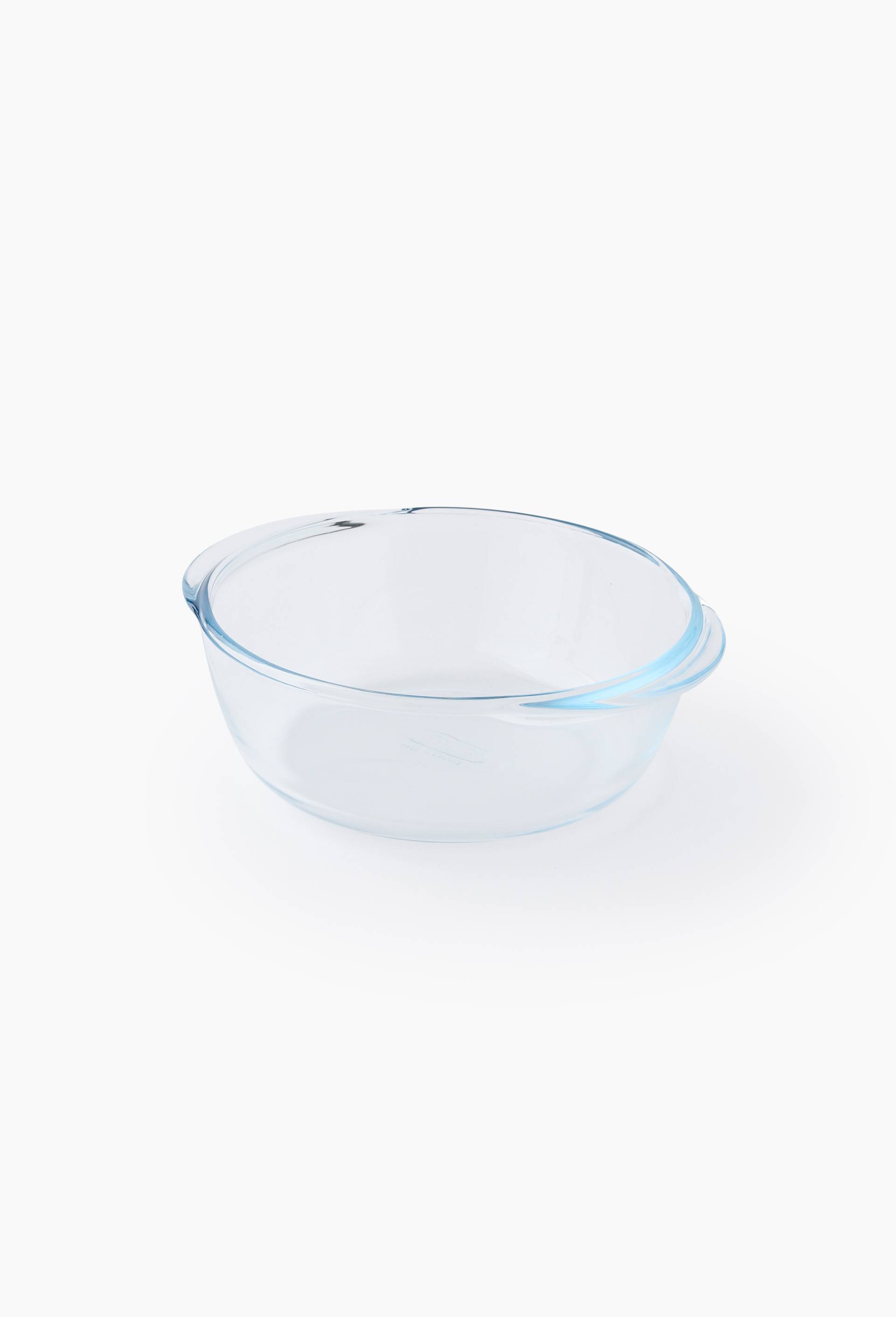 Moule rond, verre, 20cm, Transparent, large image number 0.0