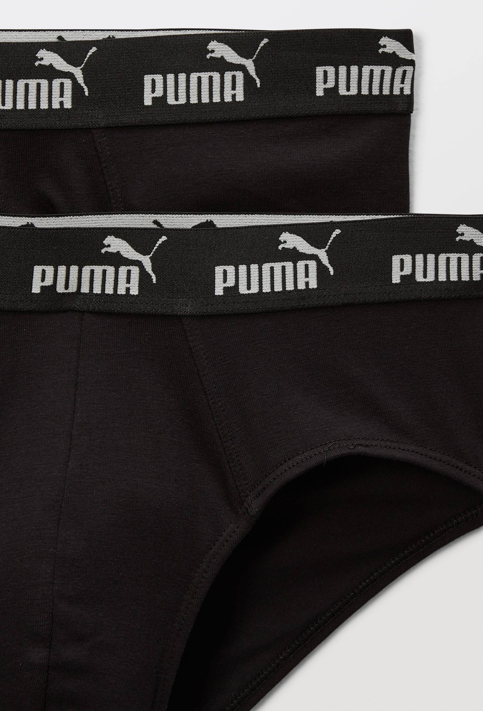 Lot de 2 slips en coton PUMA, Noir, large image number 2