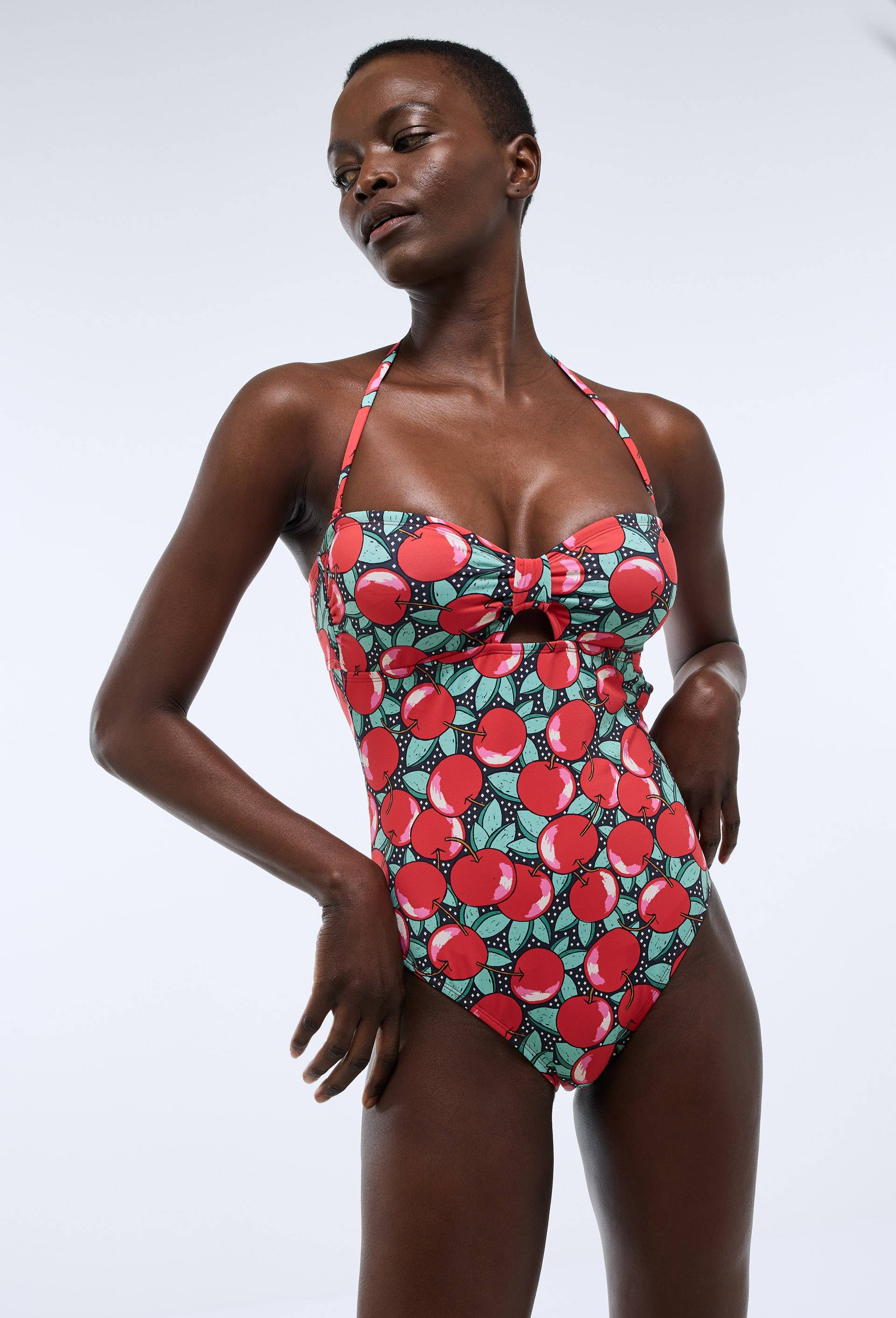 Maillot de bain 1 pièce LOLITA, Rouge, large image number 0