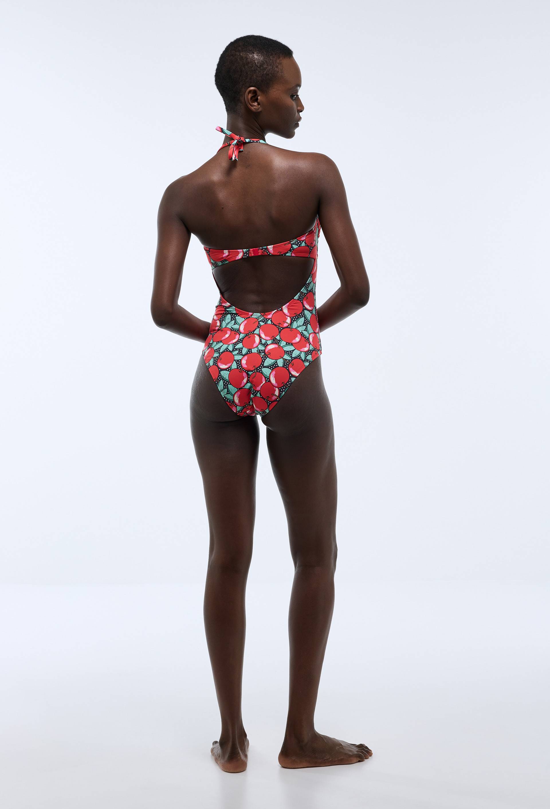 Maillot de bain 1 pièce LOLITA, Rouge, large image number 1