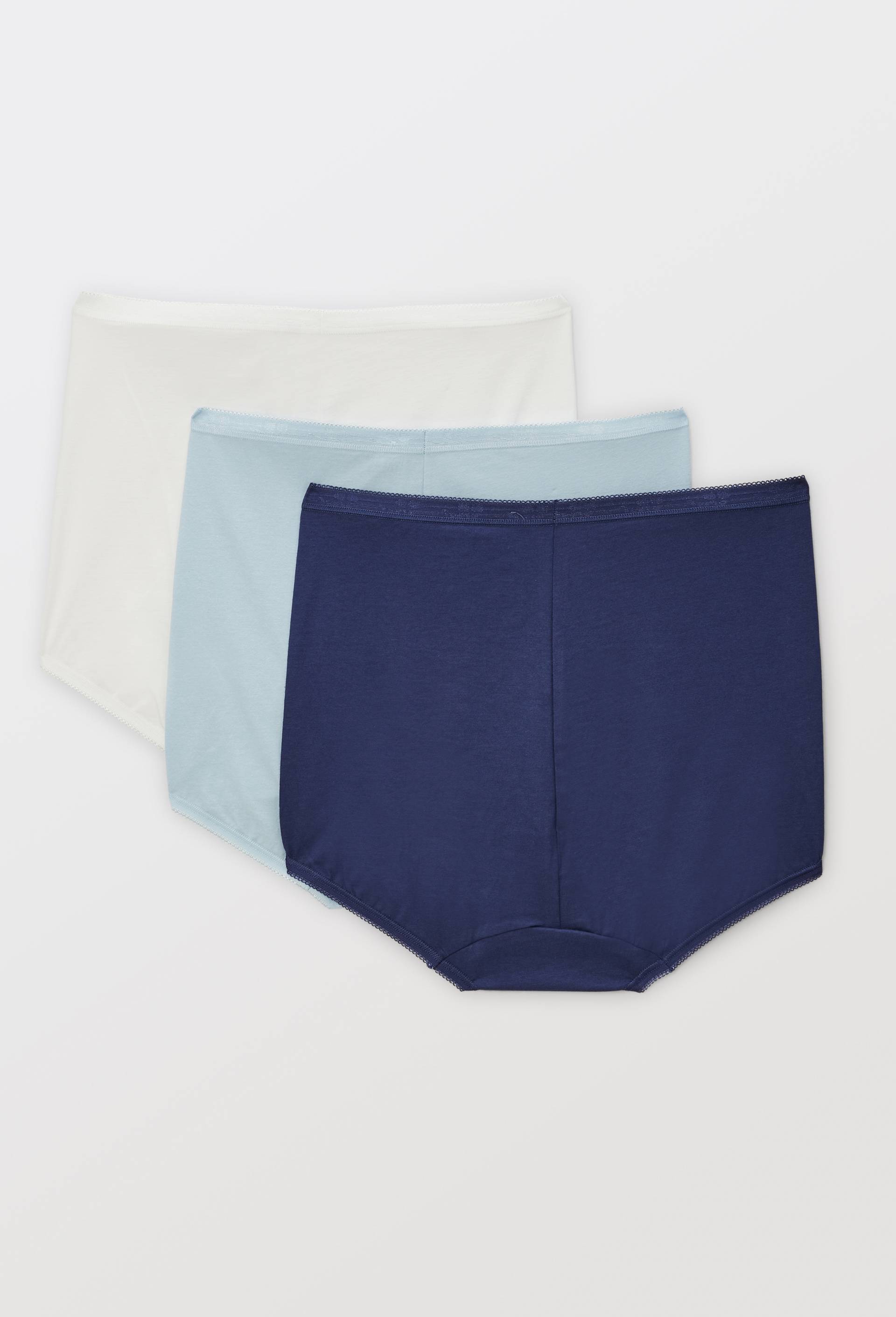 Lot de 3 culottes maxi en coton Sloggi, Bleu clair, large image number 1