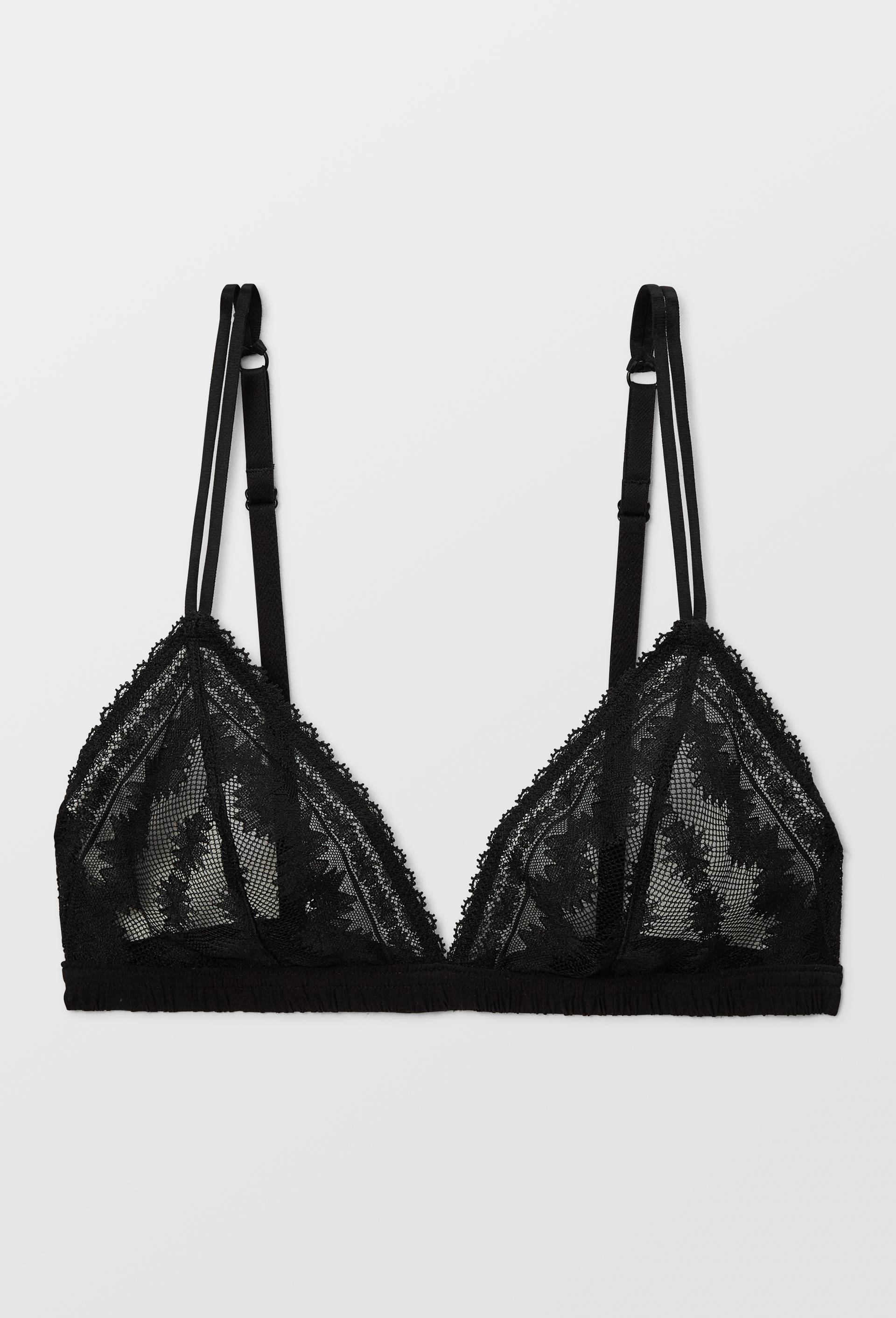 Soutien-gorge triangle IMANY en dentelle, Noir, large image number 3.0