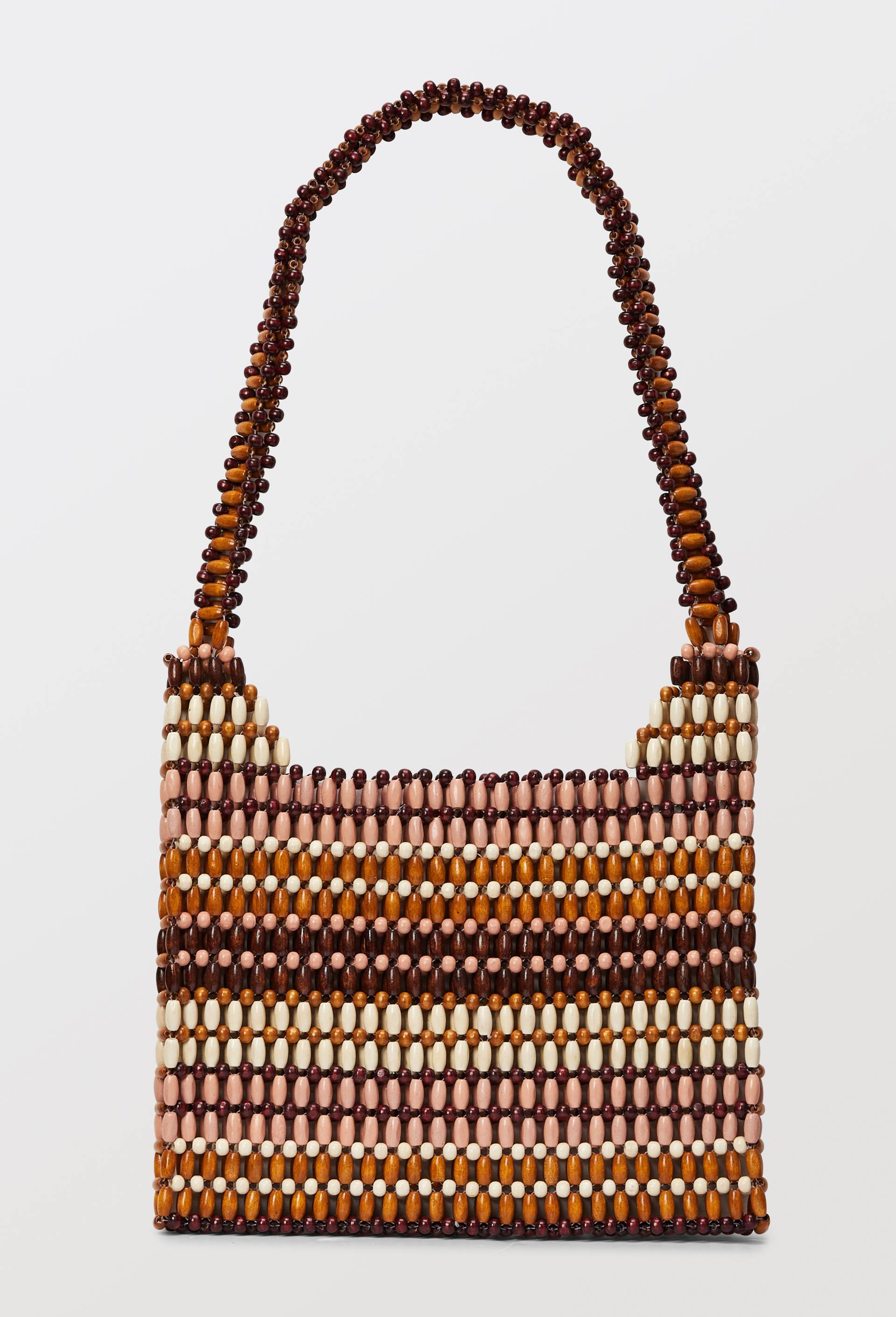 Sac en perles, Beige, large image number 2.0