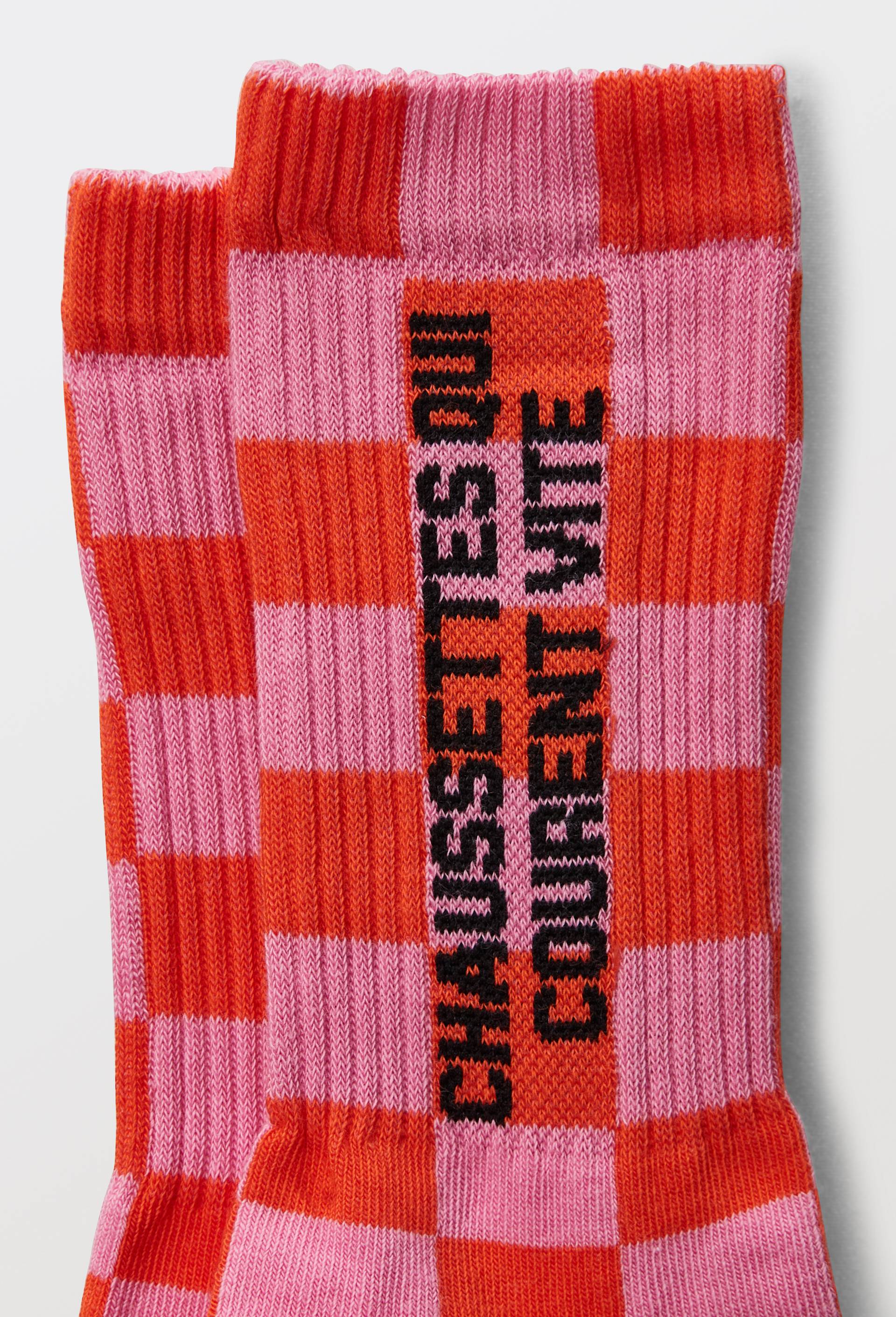 Paire de chaussettes en coton F&eacute;licie Aussi, Rose, large image number 1