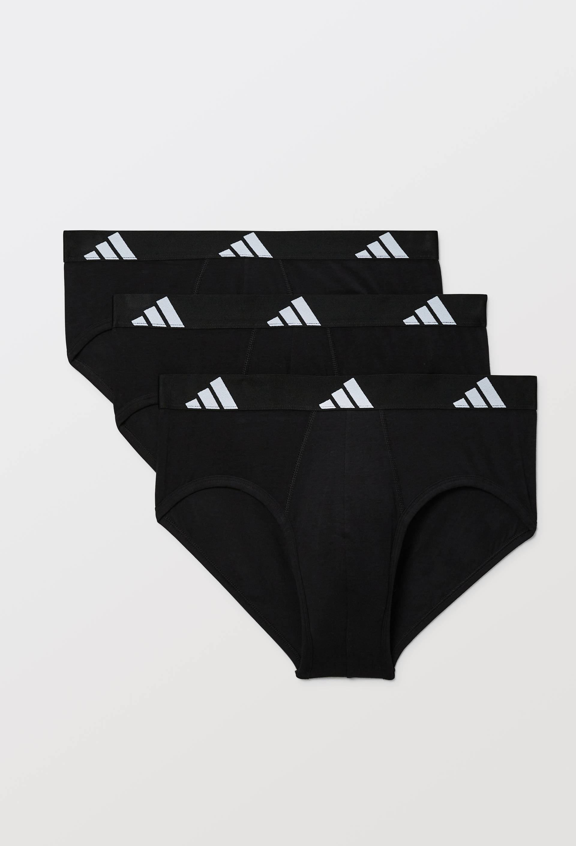 Lot de 3 slips en coton ADIDAS, Noir, large image number 0.0