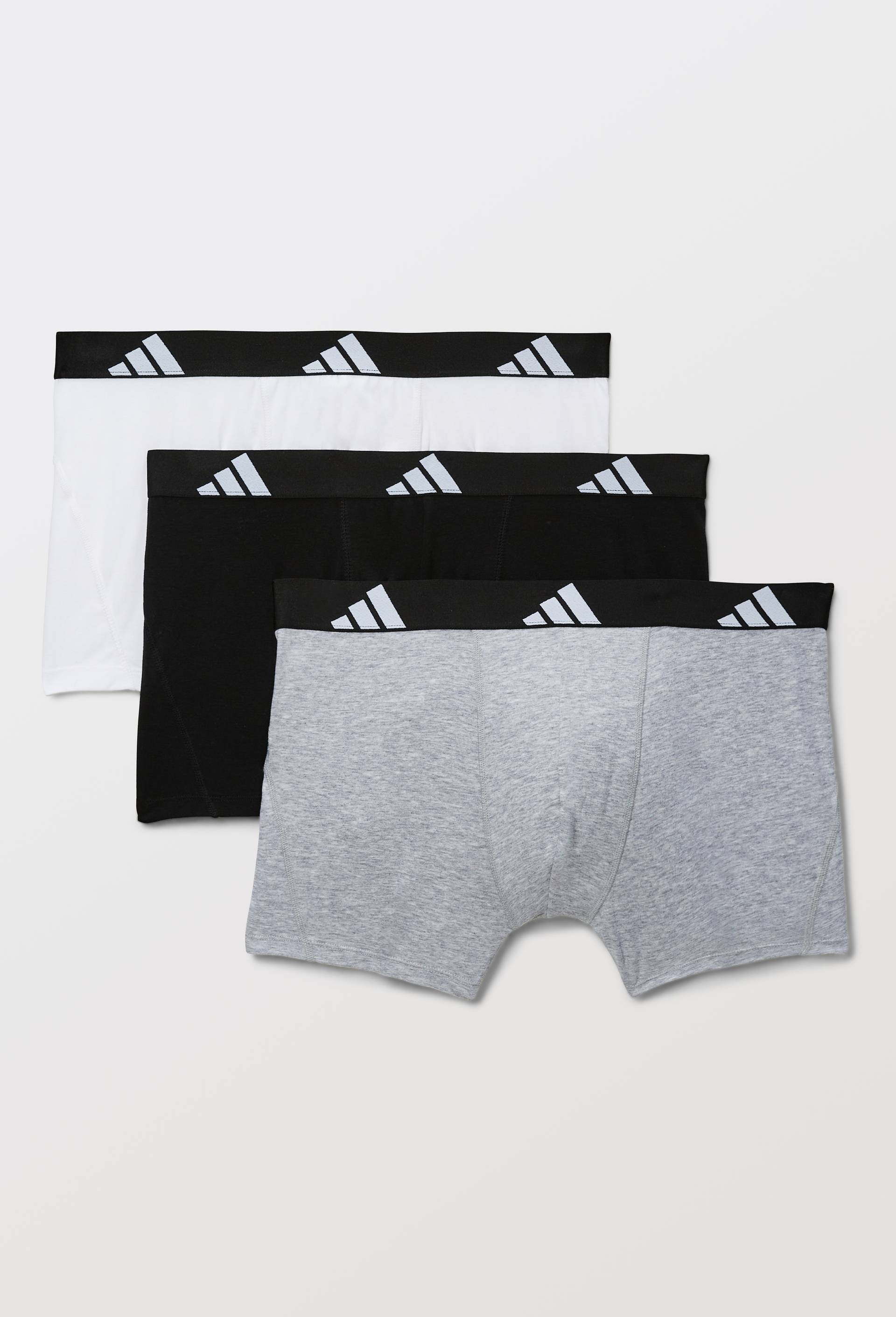 Lot de 3 boxers en coton ADIDAS, Blanc, swatch image