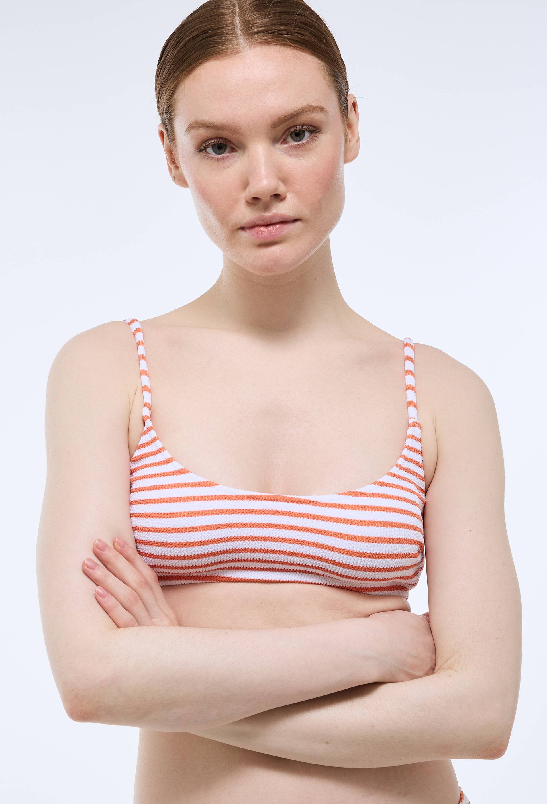 Haut de maillot de bain LEA, Orange, large image number 0